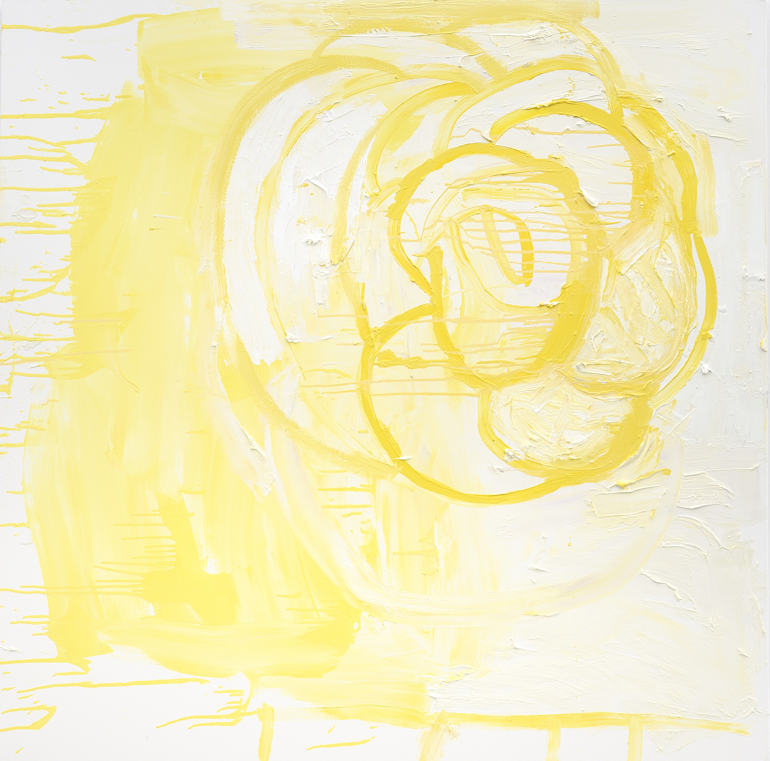 Language #1, 2019, oil on canvas, 48x48 in