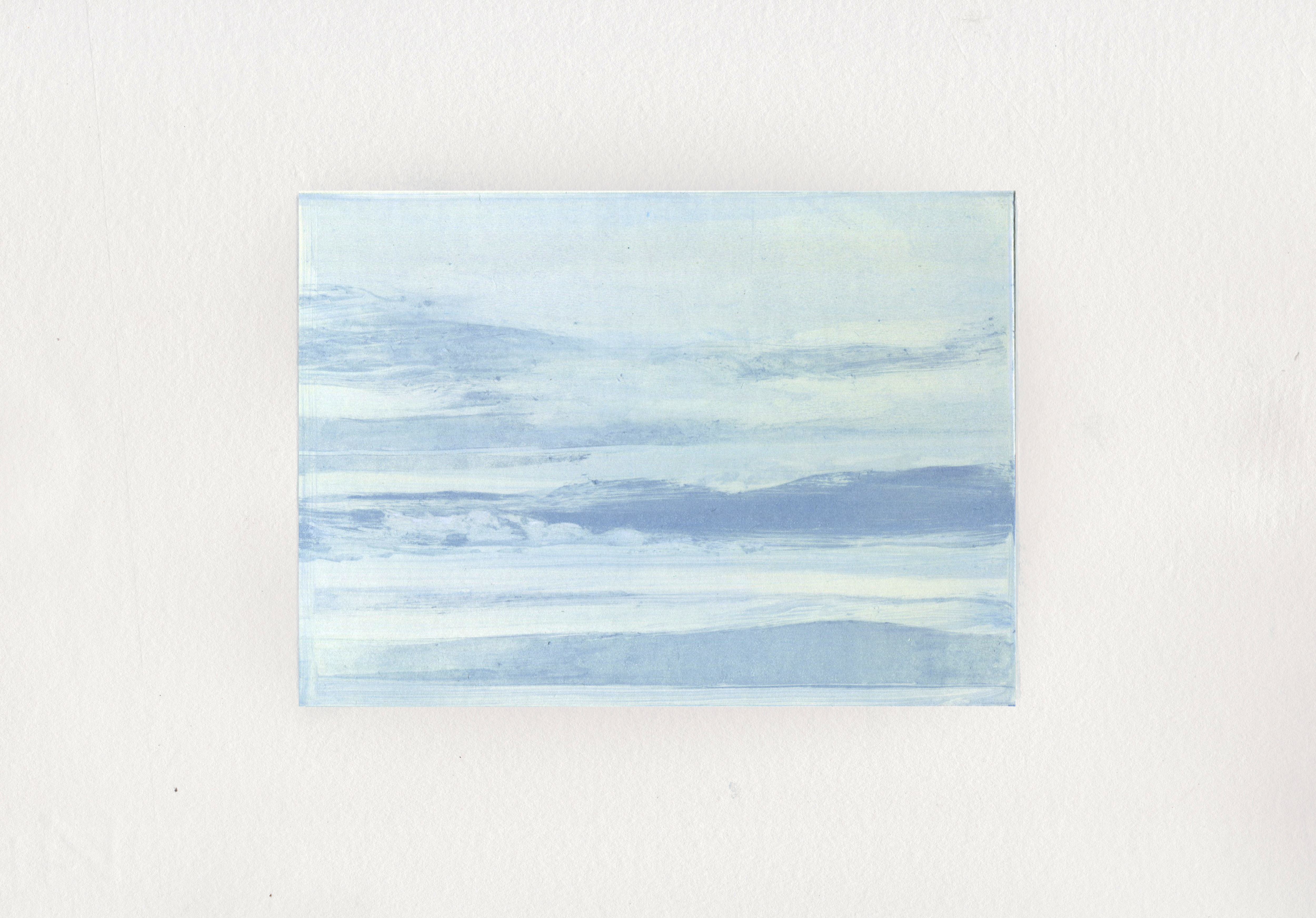 November 12th, unique monotype, 2015, 10.5 x 15 cm, private collection