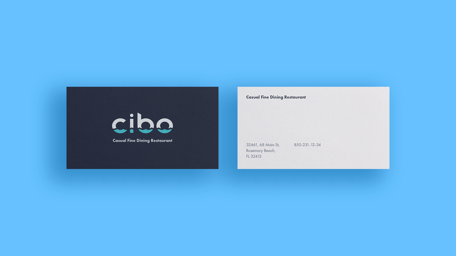 Cibo. Logo design and identity. — Andre Revin