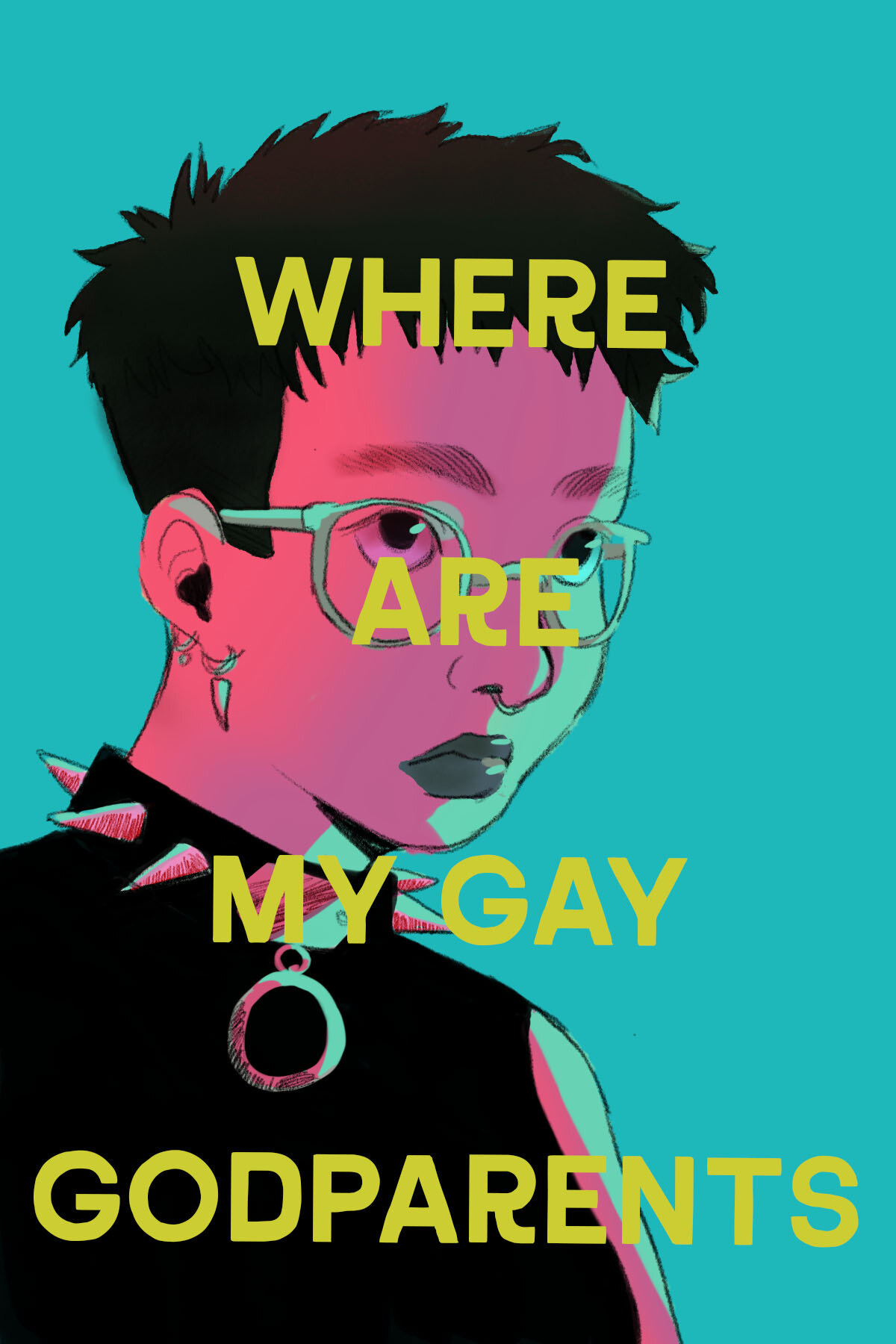 "Where Are My Gay Godparents." Digital illustration. 2020.