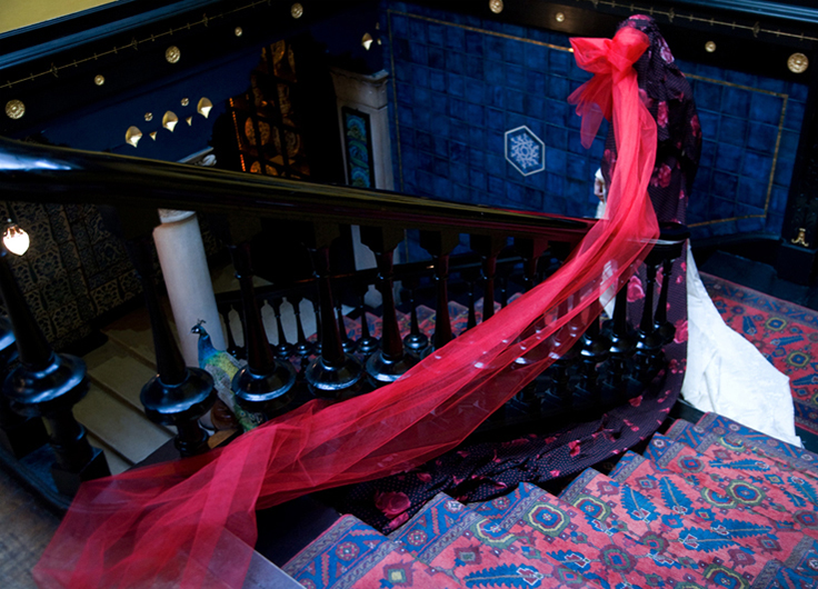 Red Veil, 65 × 90cm. 2008