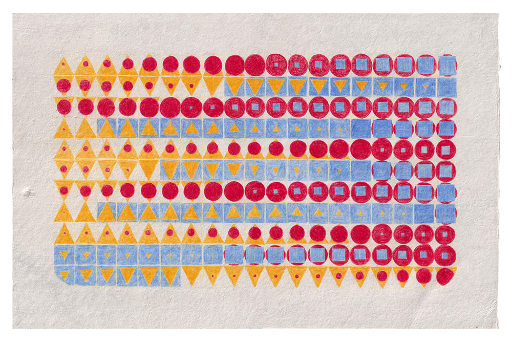 rumor has it you're a bitch, pencil on handmade cotton paper, 30 x 46 cm