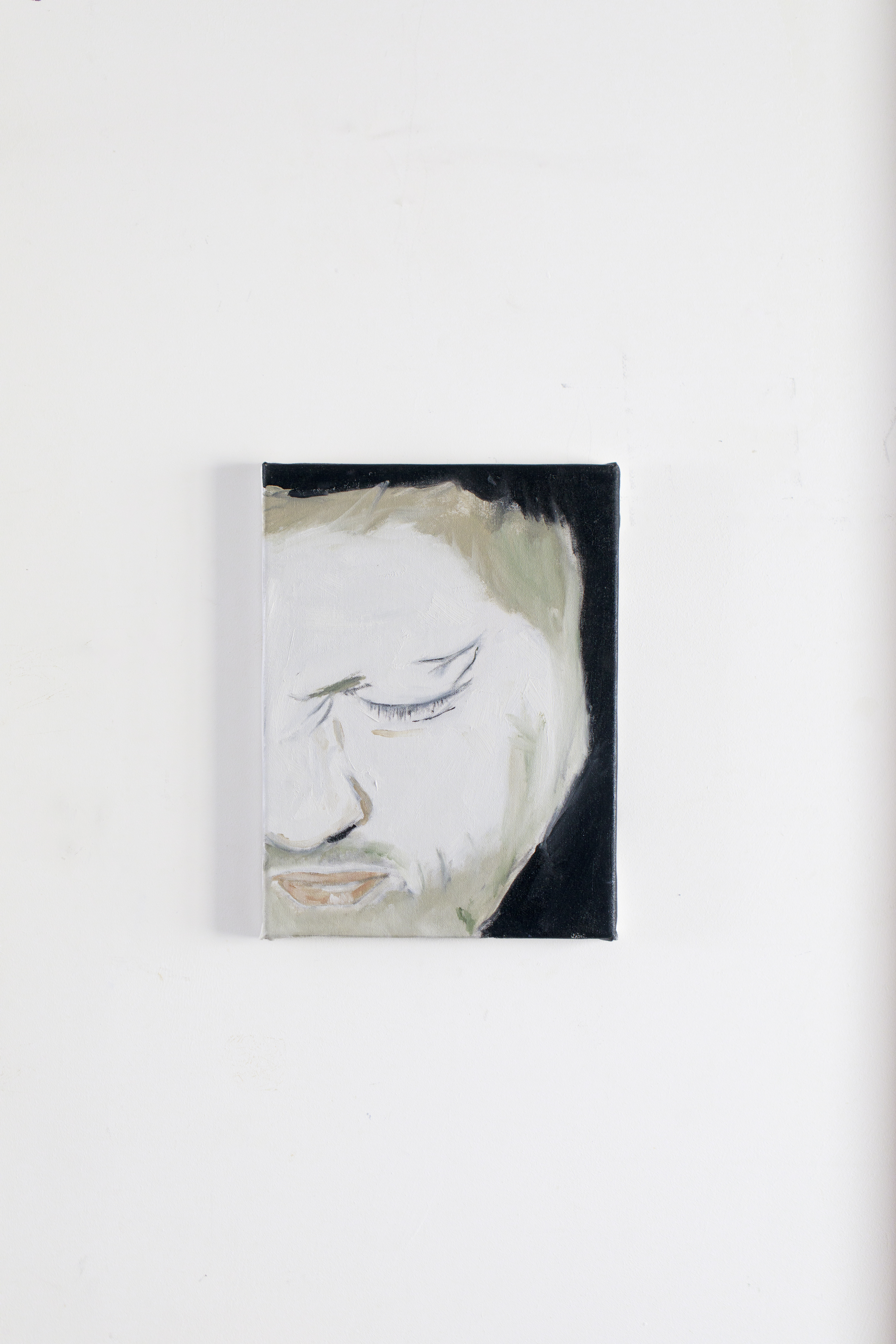 sometimes, even in the darkest valley, there is a light - 2024 - Oil on canvas - 30cm x 40cm