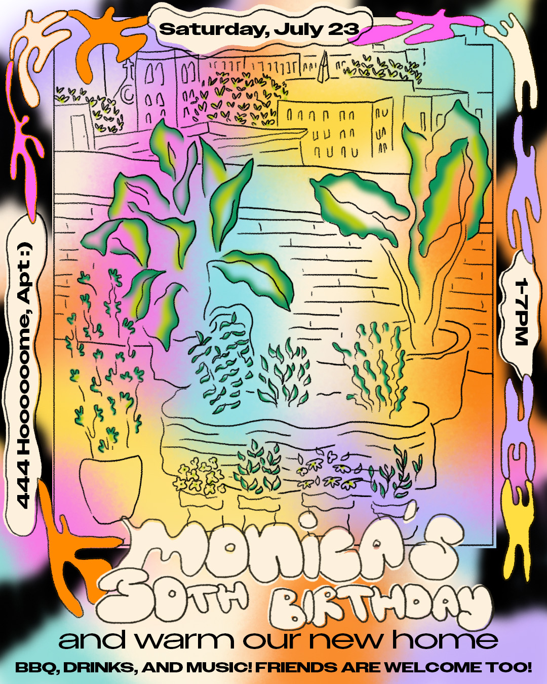 Birthday Poster, 2022, digital