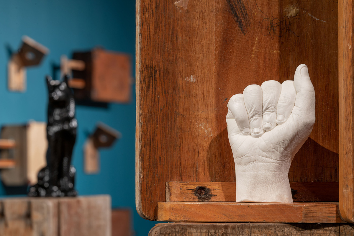 Kemang Wa Lehulere, Bring Back Lost Love (2021) | Installation view at Göteborg Konsthall, Sweden | Photograph: Hendrik Zeitler