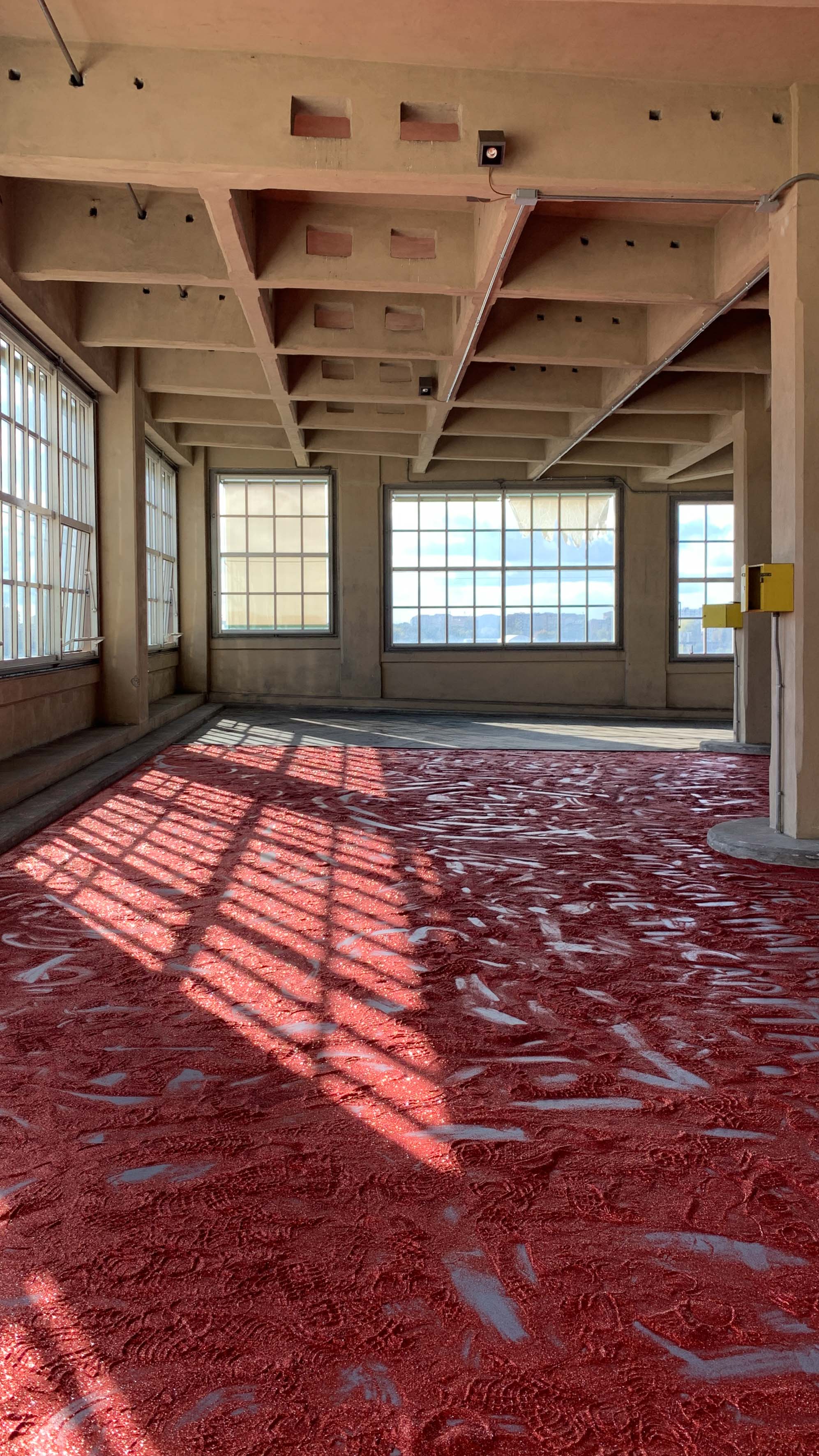 Liam Gillick LA PISTA 500 at Pinacoteca Agnelli, Turin [IT]