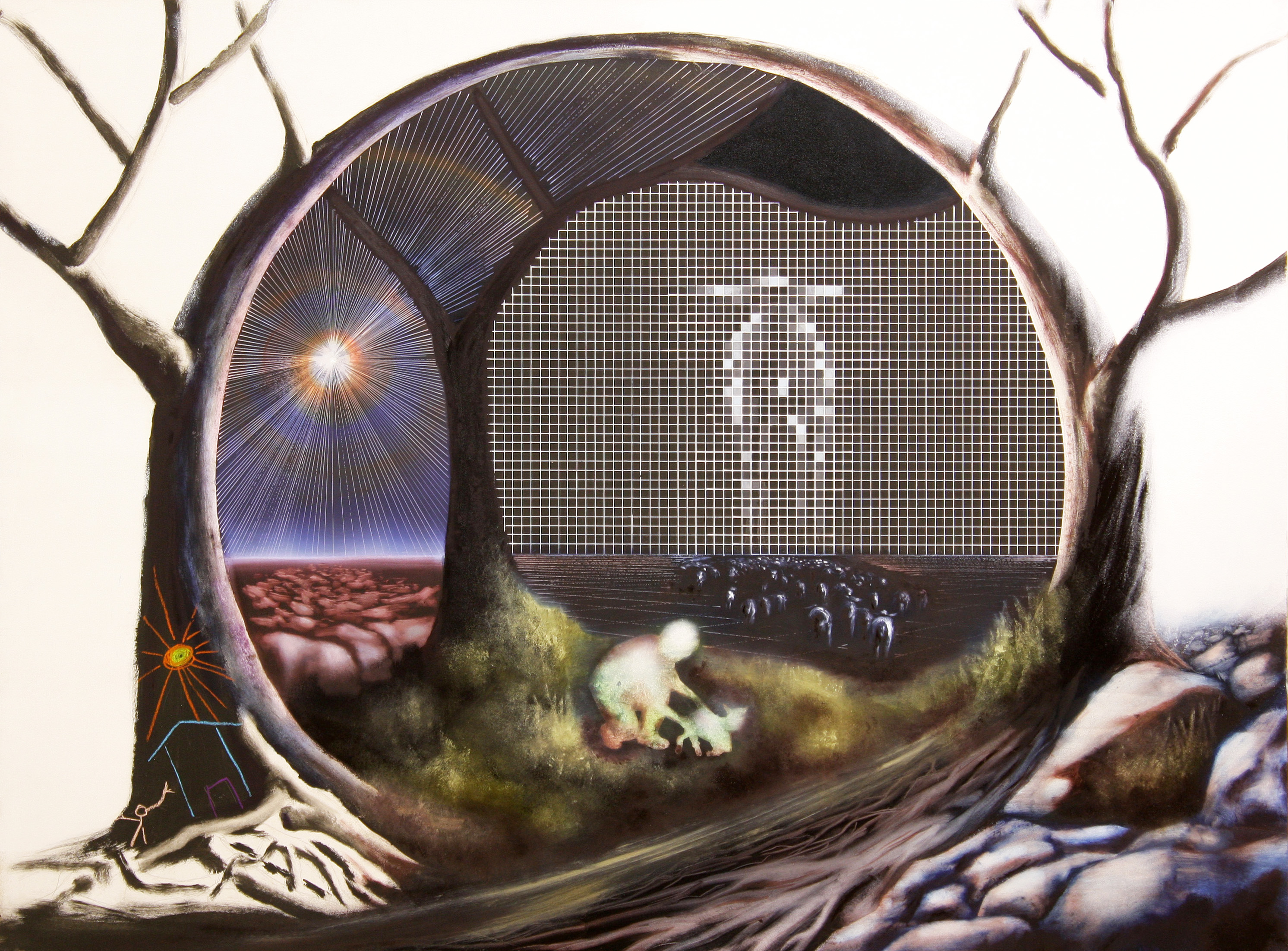 Prophecy(103 x 140 cm)