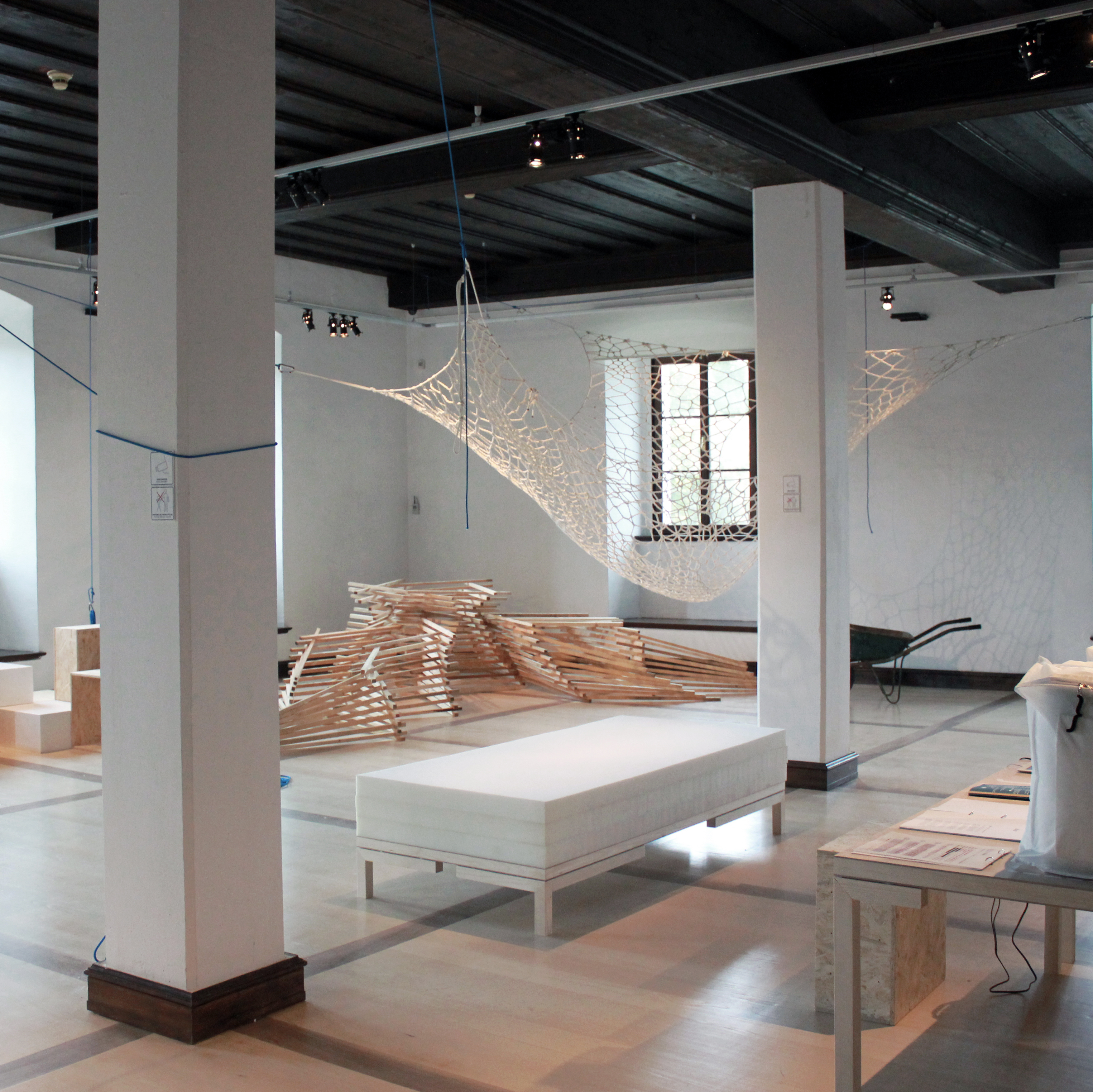12. The exhibition space