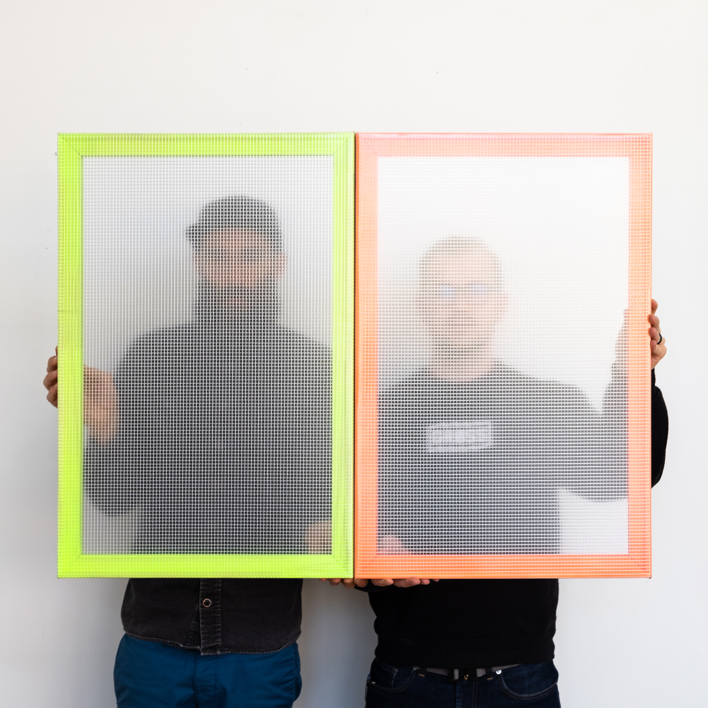 Poly Scrim (Chartreuse/Orange), 2020