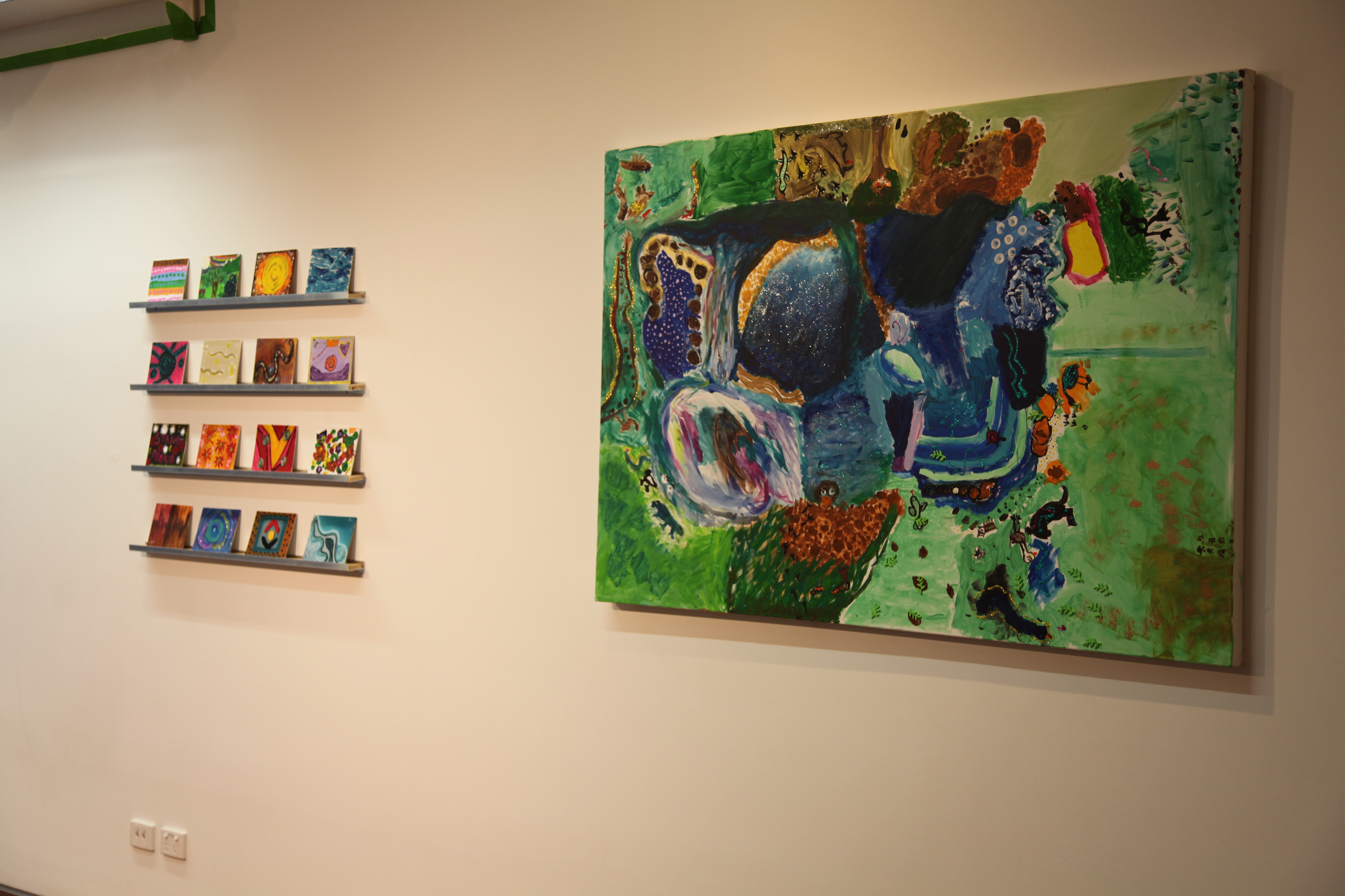 Installation image, The Dax Centre, Melbourne VIC.