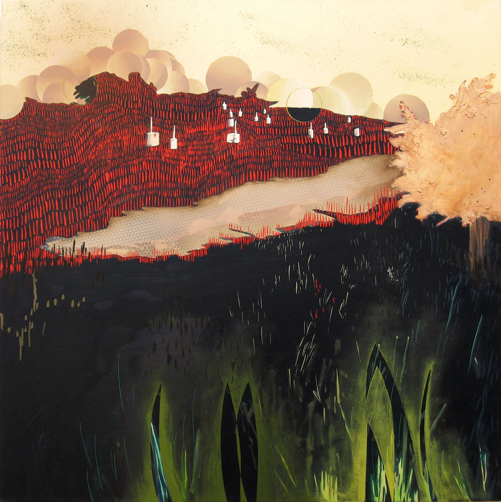 Eastern Stainless I, Acrylic and Oil on Canvas 2006