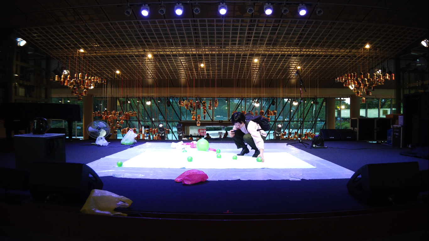 Loving Things (to say), performed at Esplanade Upper Concourse as part of eXchange