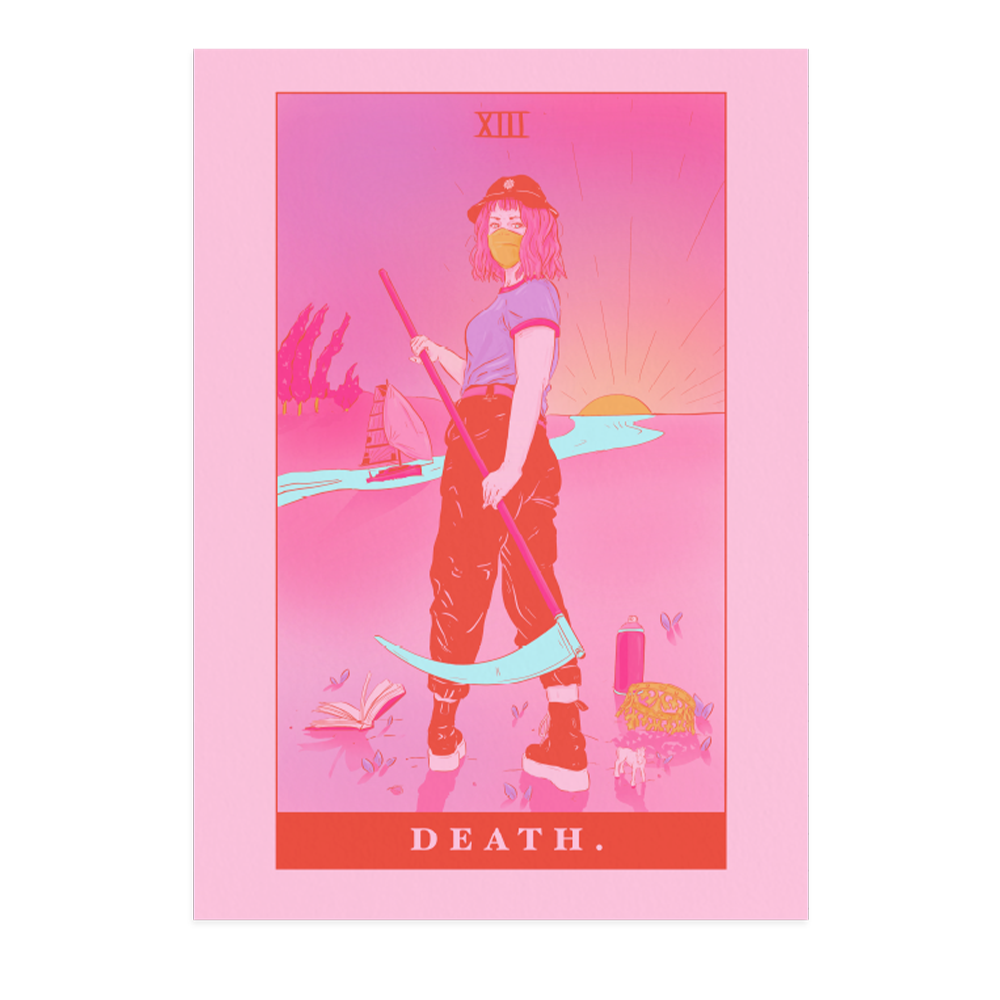 DEATH ART PRINT $15
