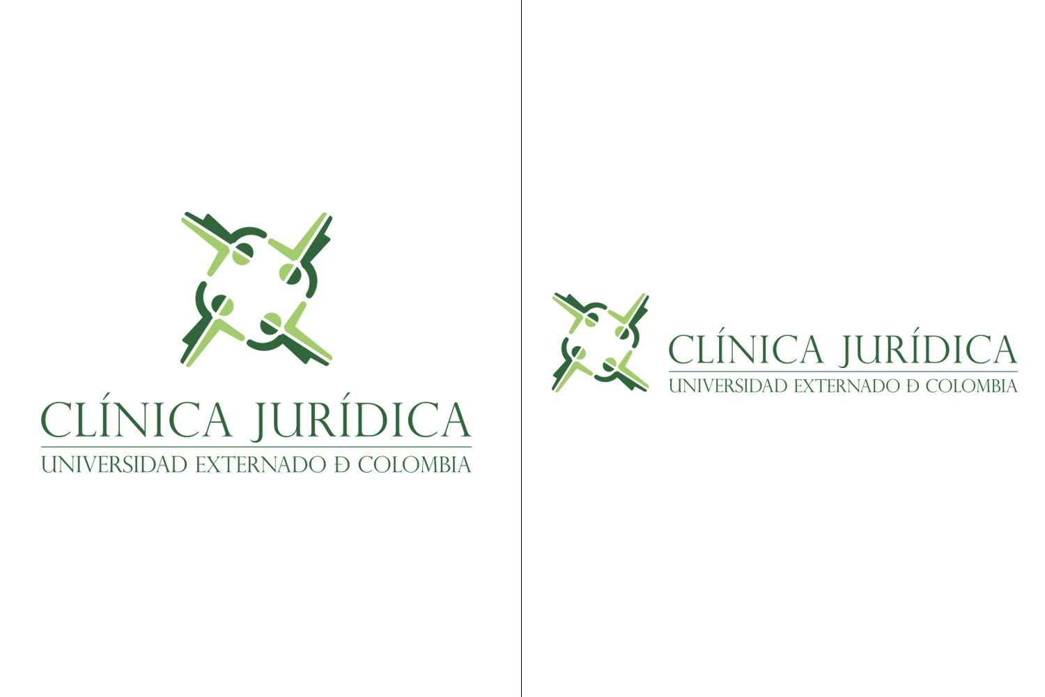 2017/ Conception de marque - "Clinique juridique" - Universidad Externado de Colombia