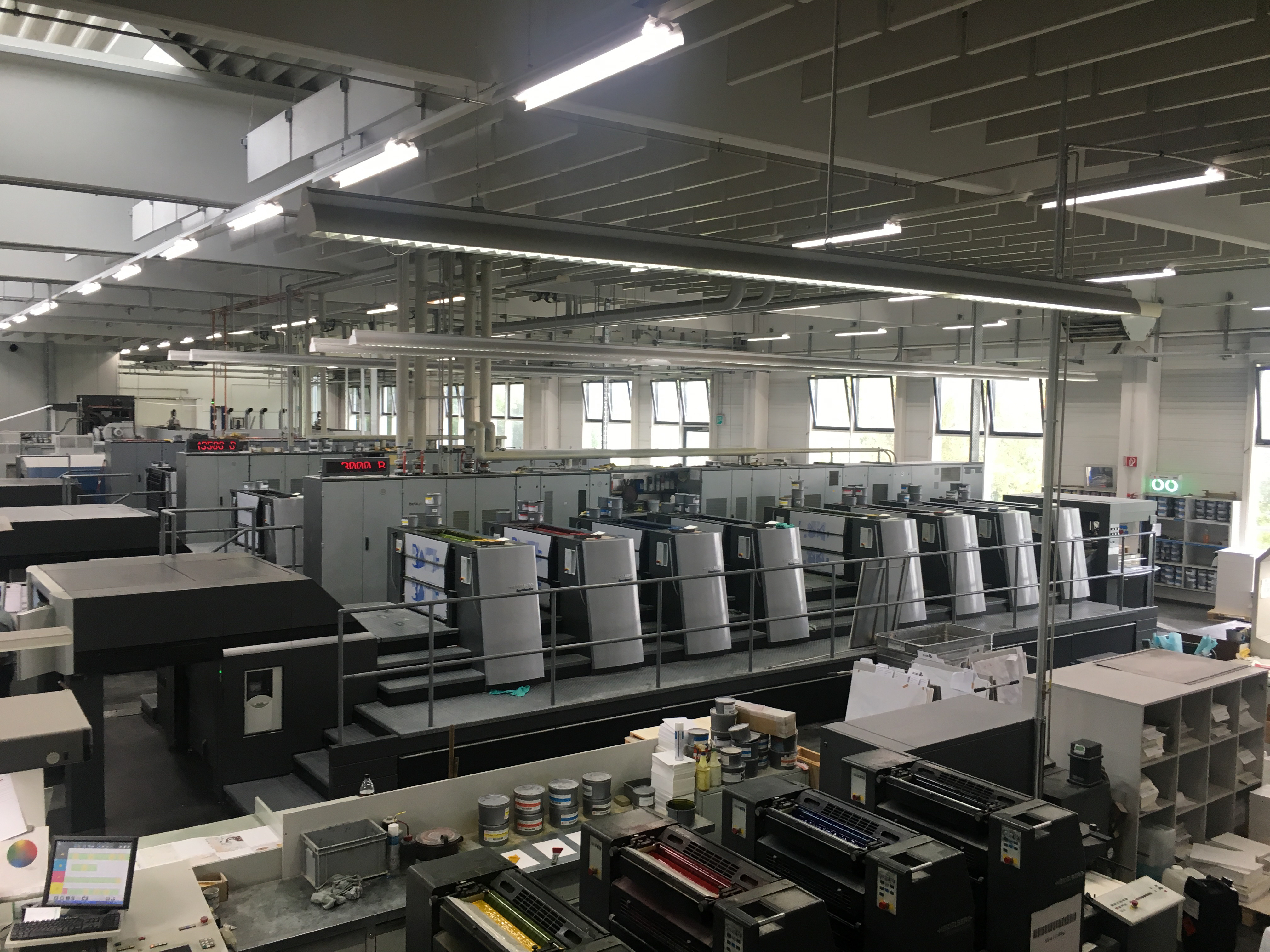 Printing at Kösel (DE)