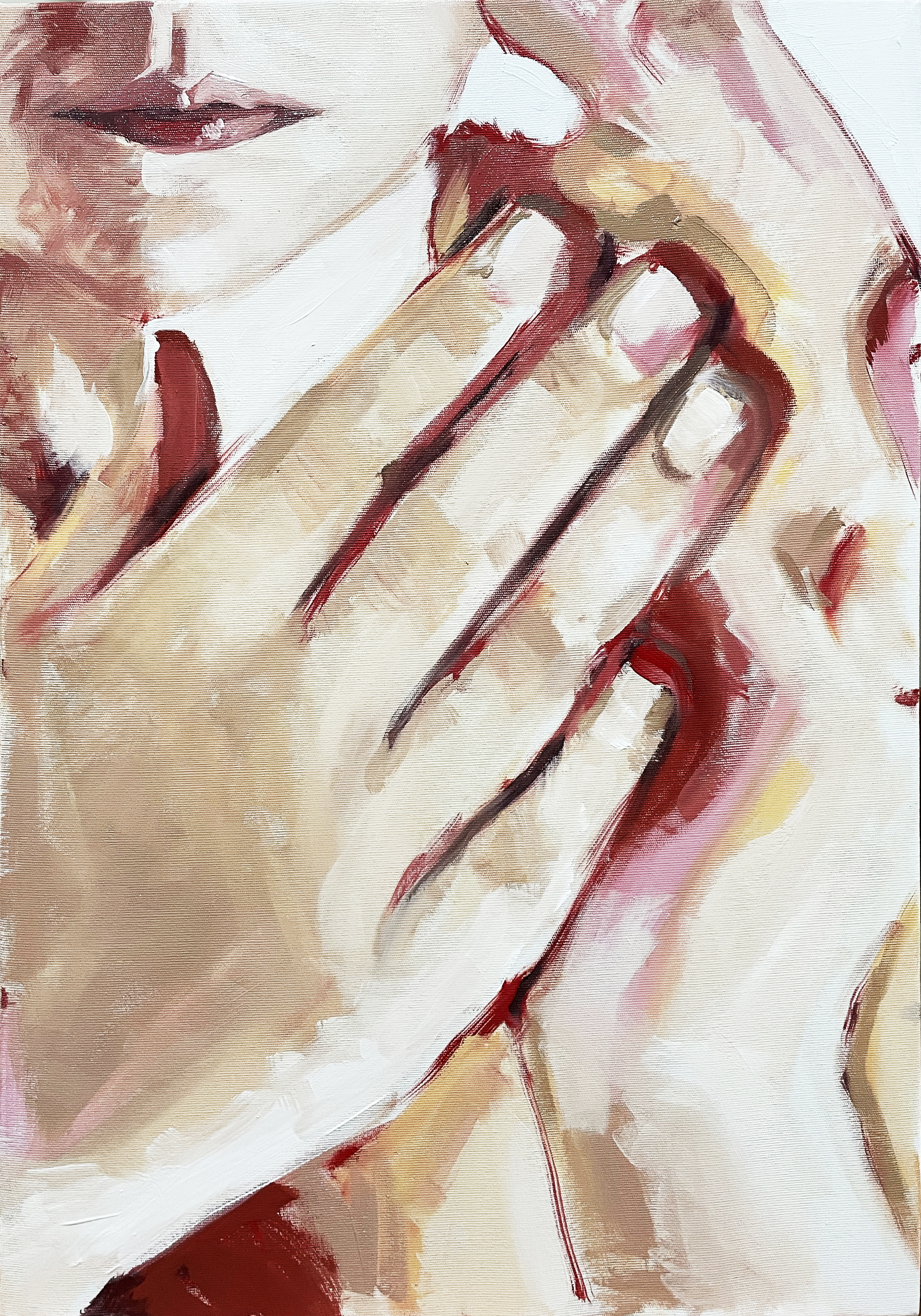 Série hidratante - 60 cm x 40 cm - óleo sobre tela 