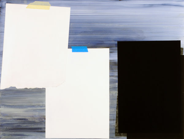 Untitled, acrylic on board 18x24", 46 x 61cm 