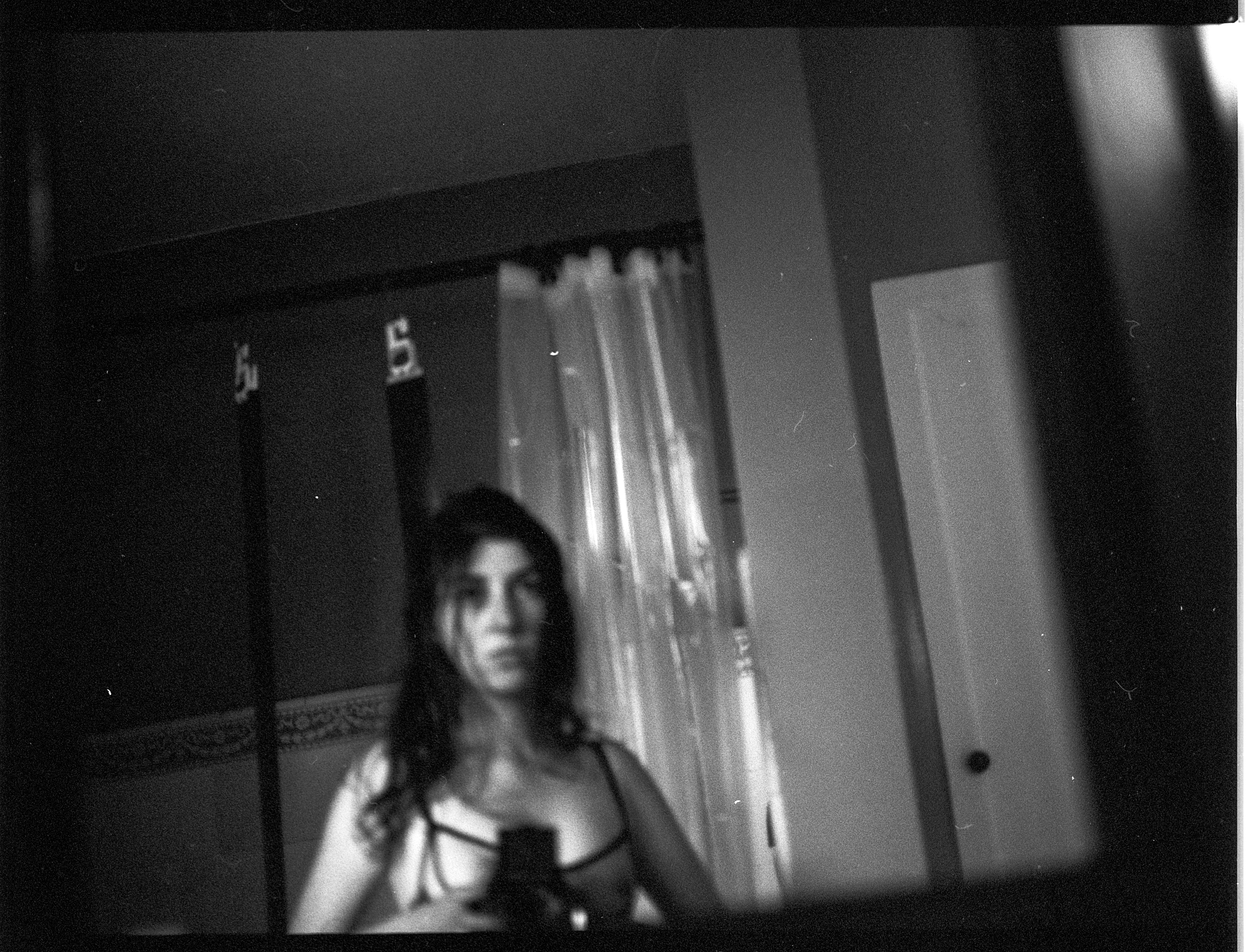 Finishing a roll to develop, Los Angeles, CA 2022