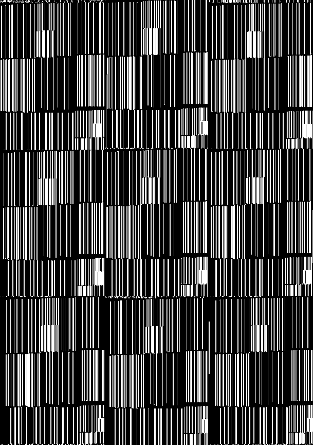 "Bar Codes / 29" Giclée fine art prints on Hahnemühle Watercolour paper / Variable dimensions / Edition of 6