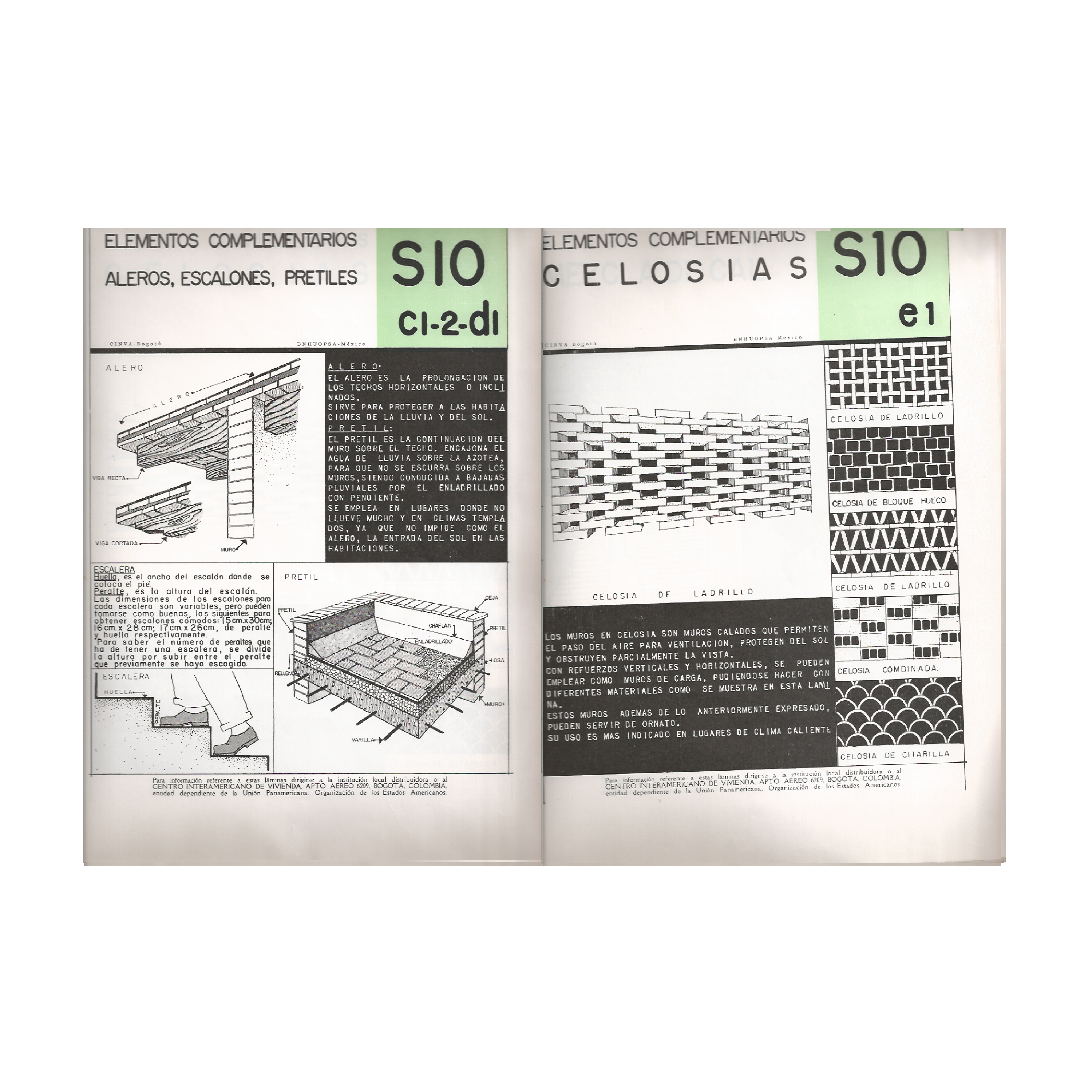 Manual de Autoconstrucción Bogota, Colombia.1956