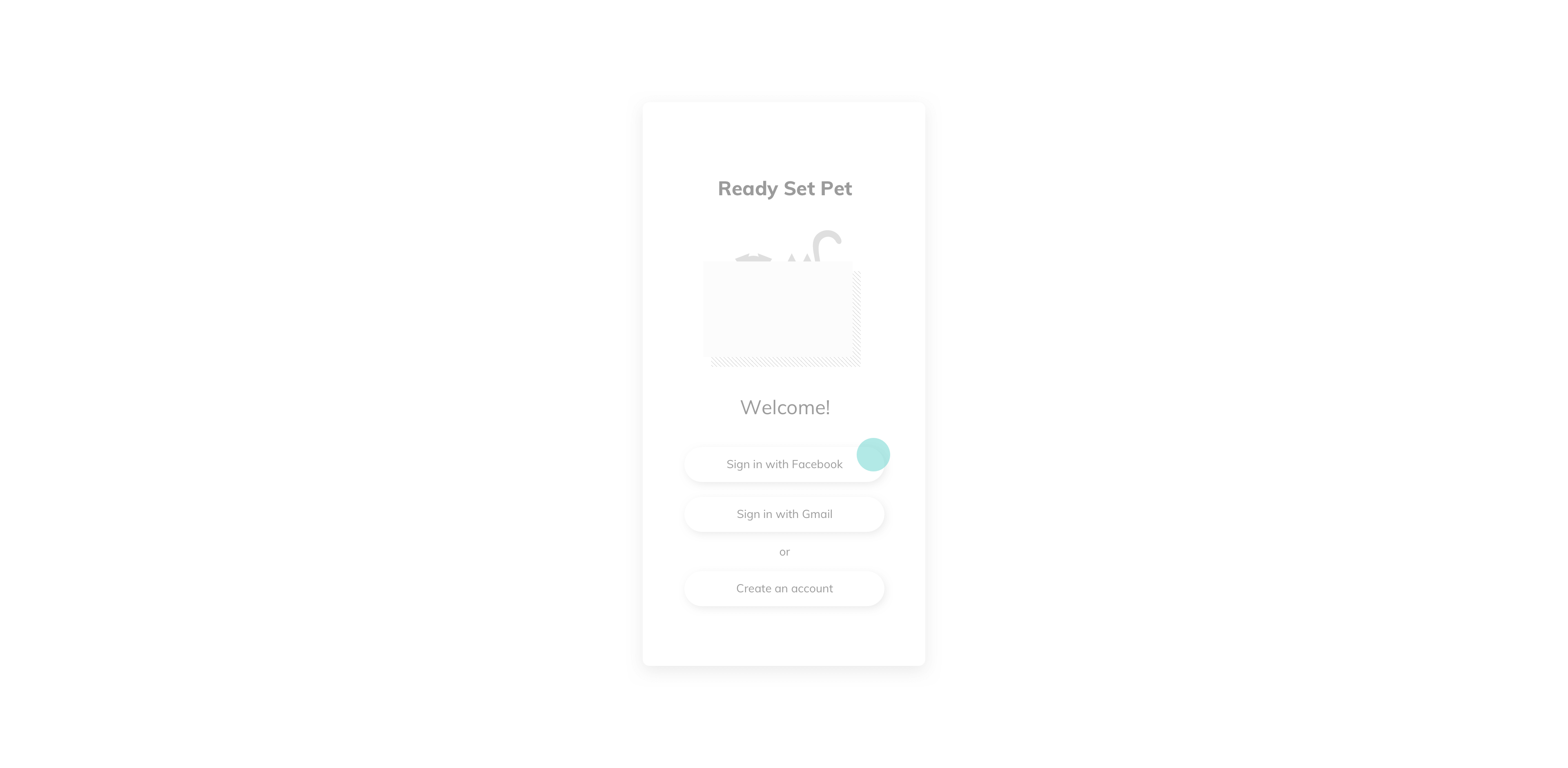 Sign in screen.