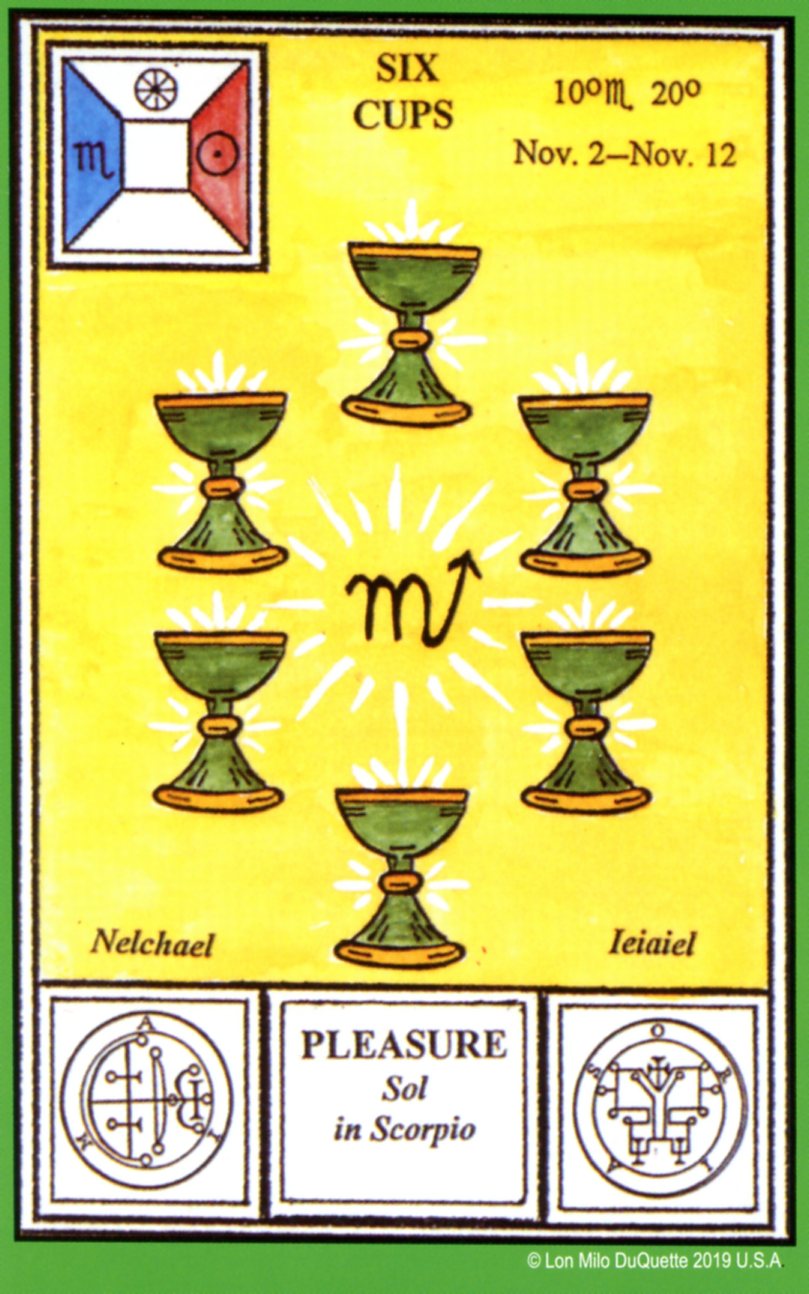 6 of cups love