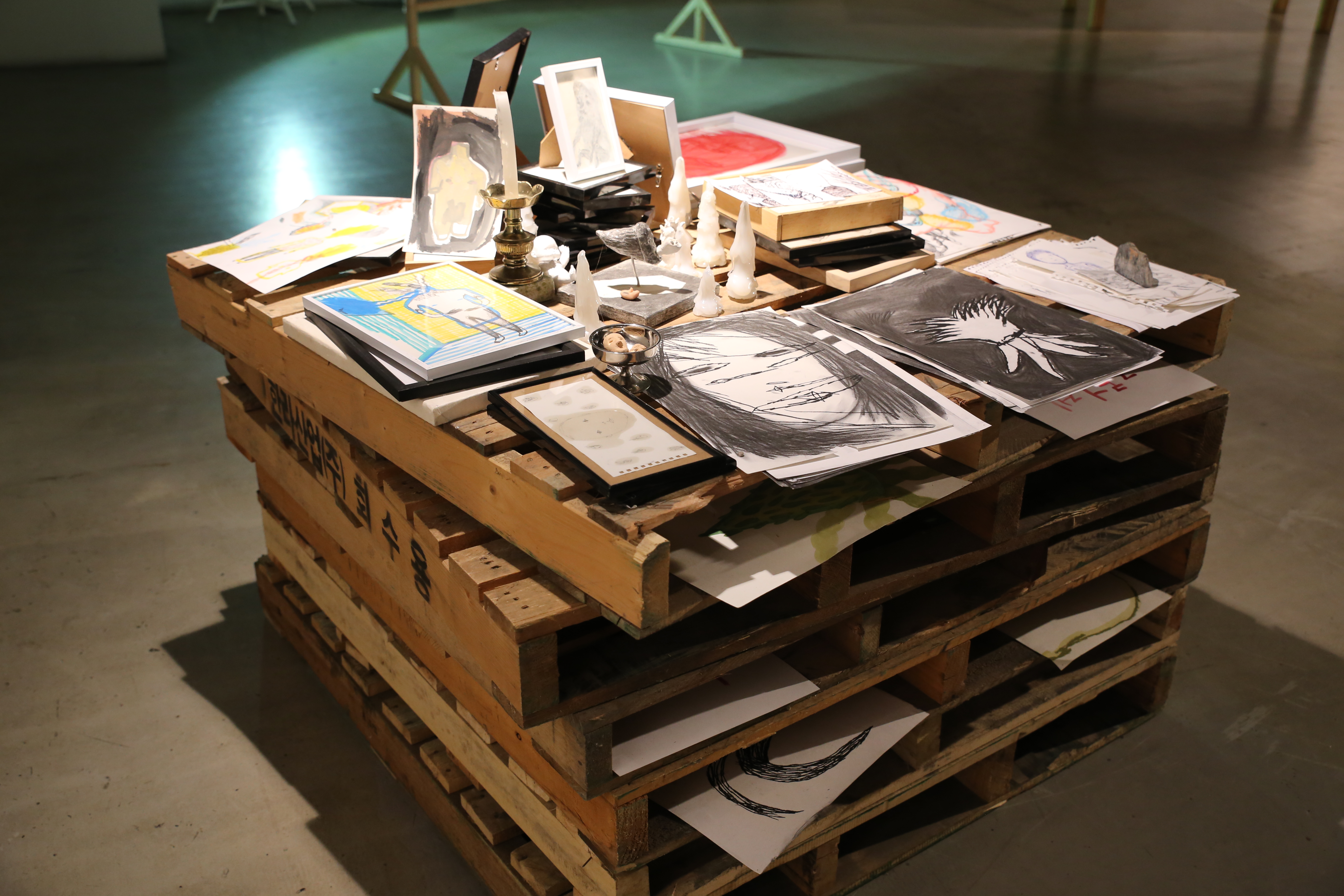 WET PAINT_exhibition installation