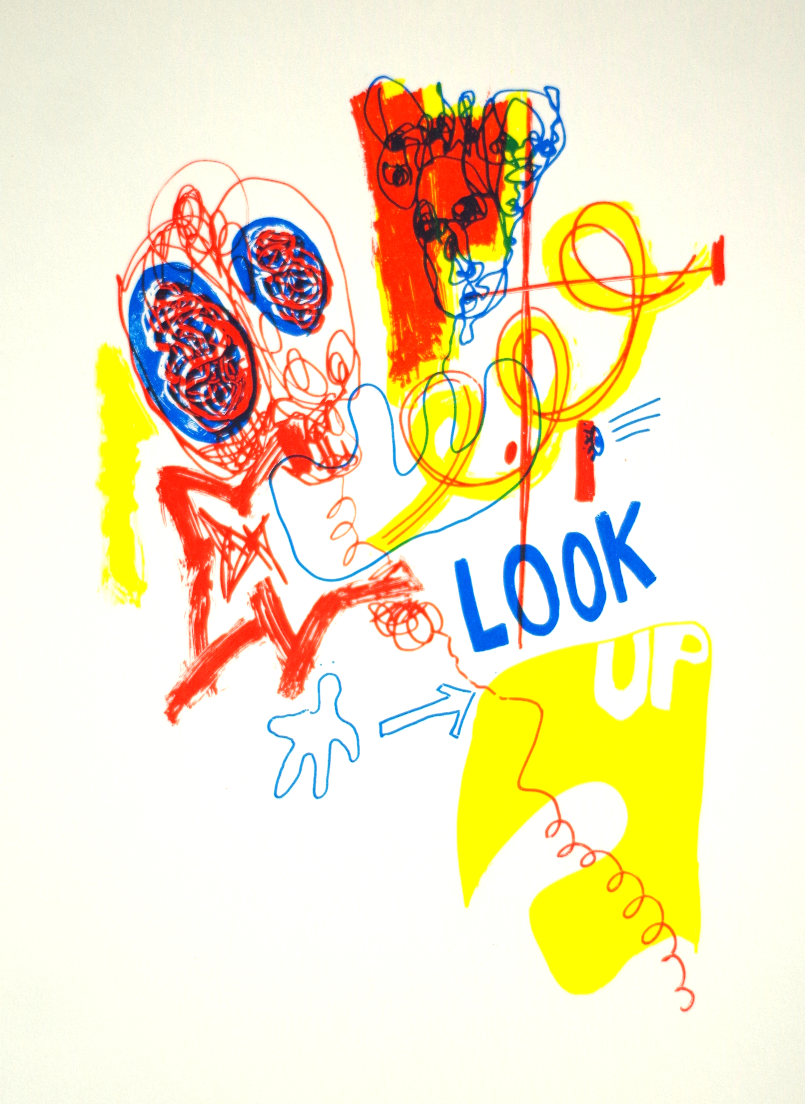Look up - Screenprint
