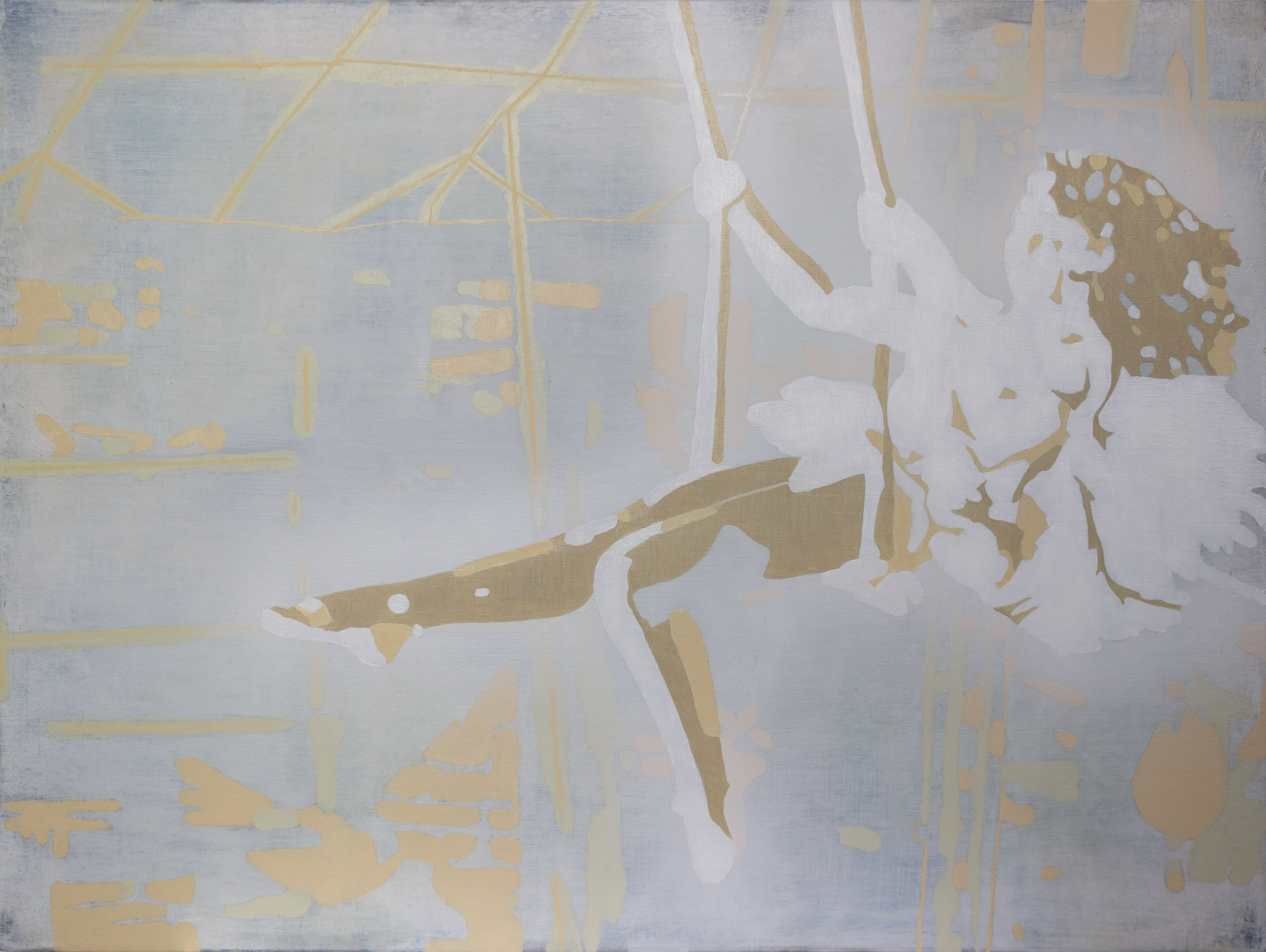 The ballerina // Acrylic & Oil on Board // 40x30cm // 2021