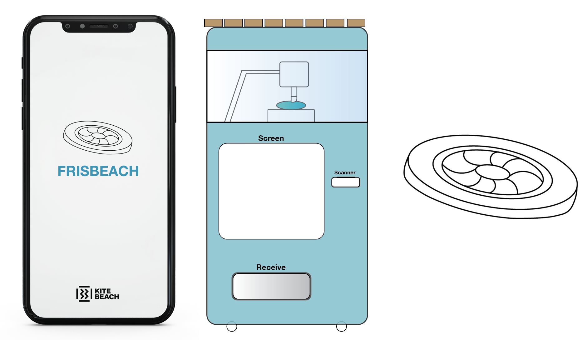 Product-service vending system