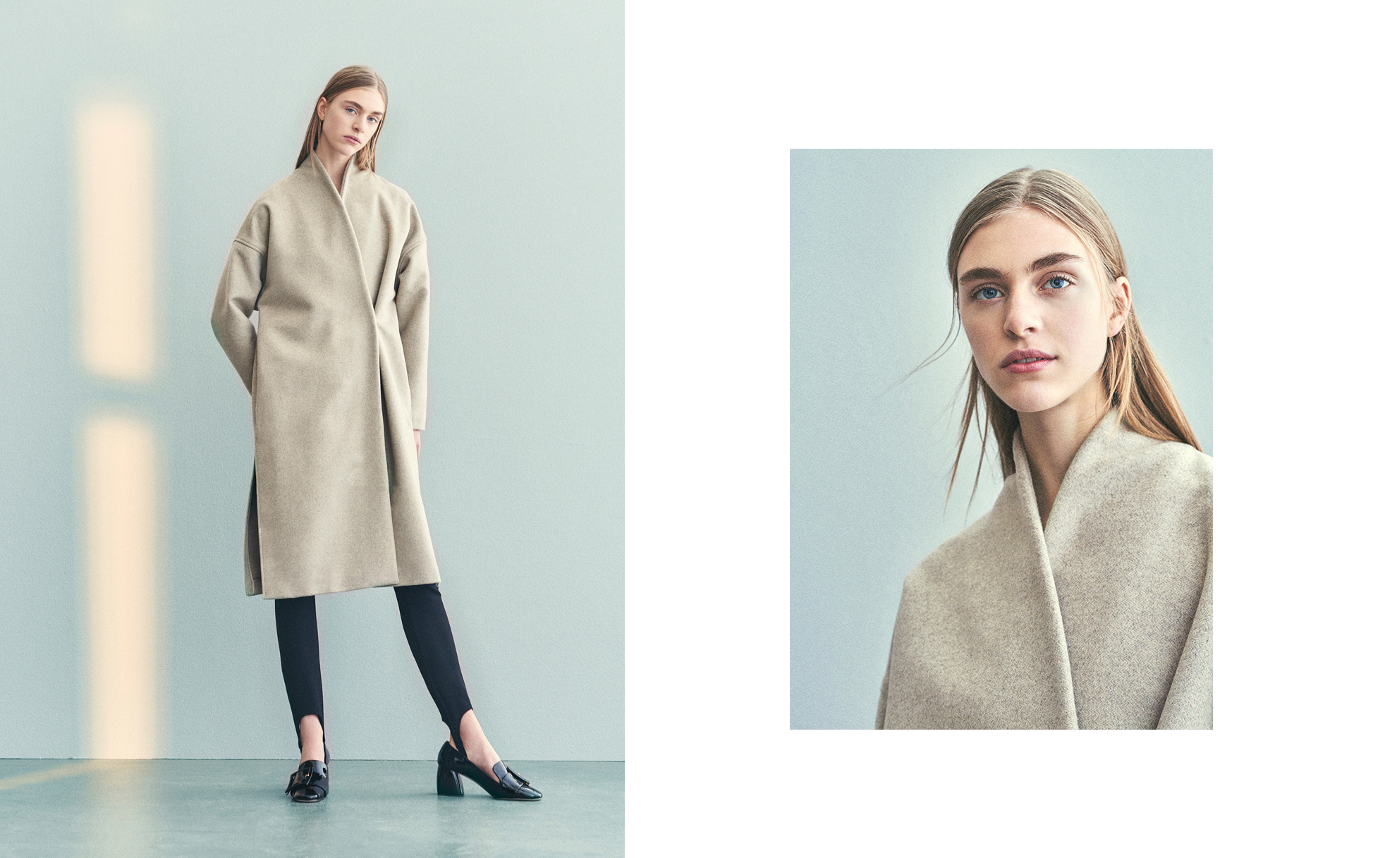 Totême lookbook FW 16 — Linn Hagglund