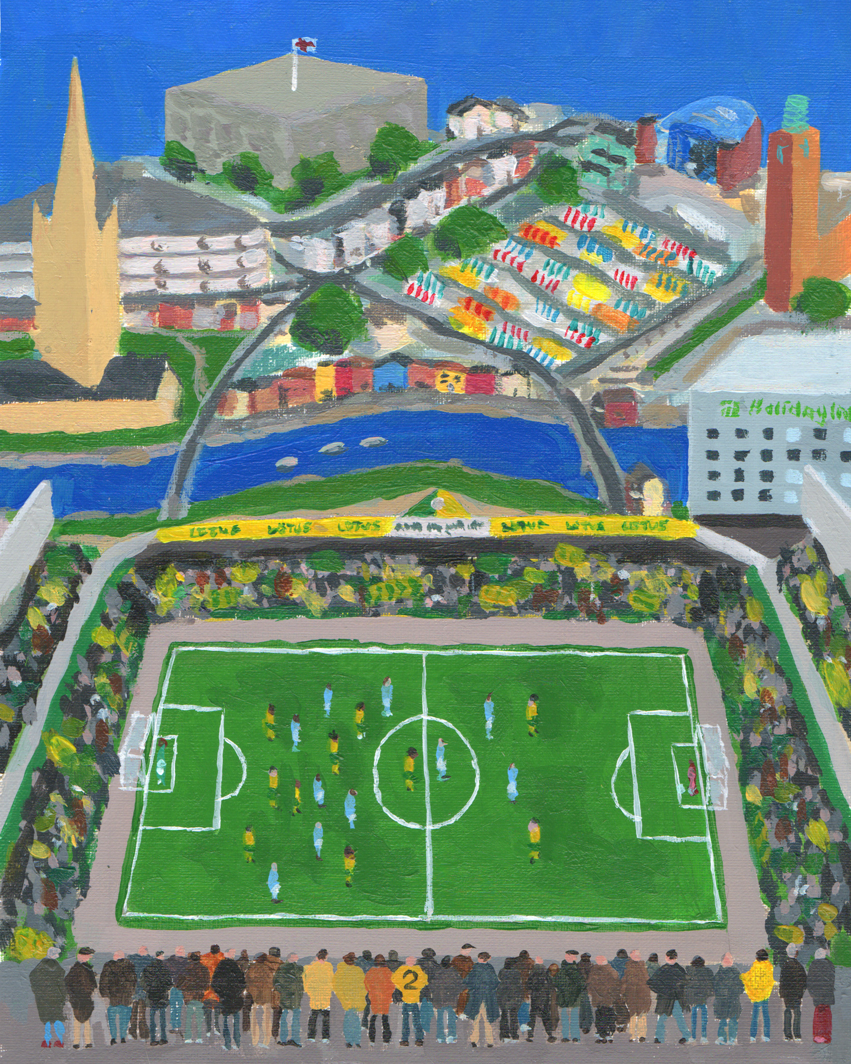 Norwich City v Coventry City Artwork