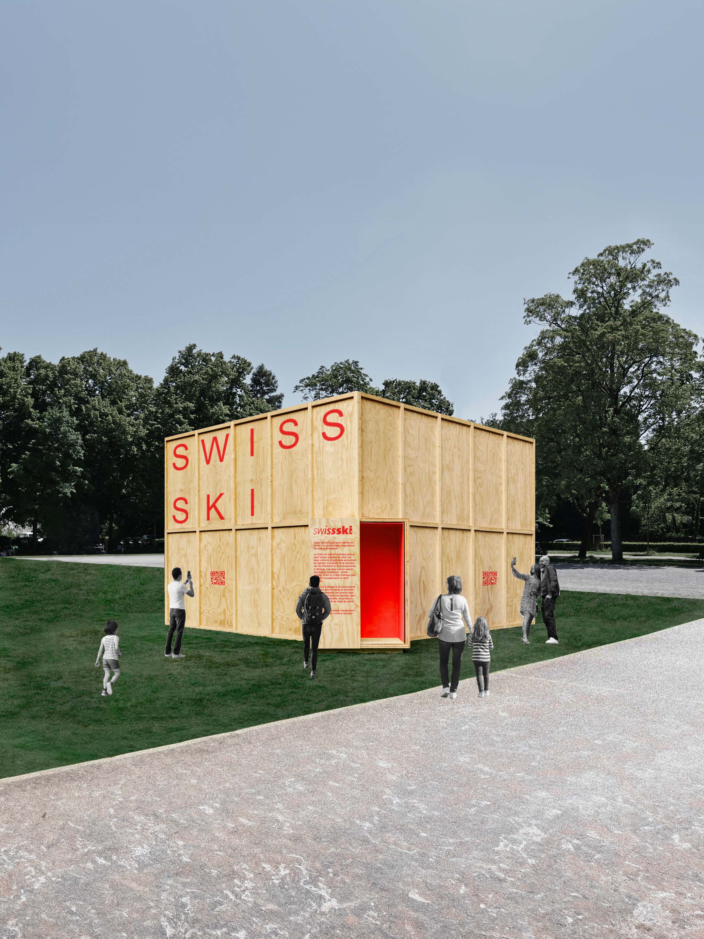 Pavilions concepts / SWISS-SKI / 2022