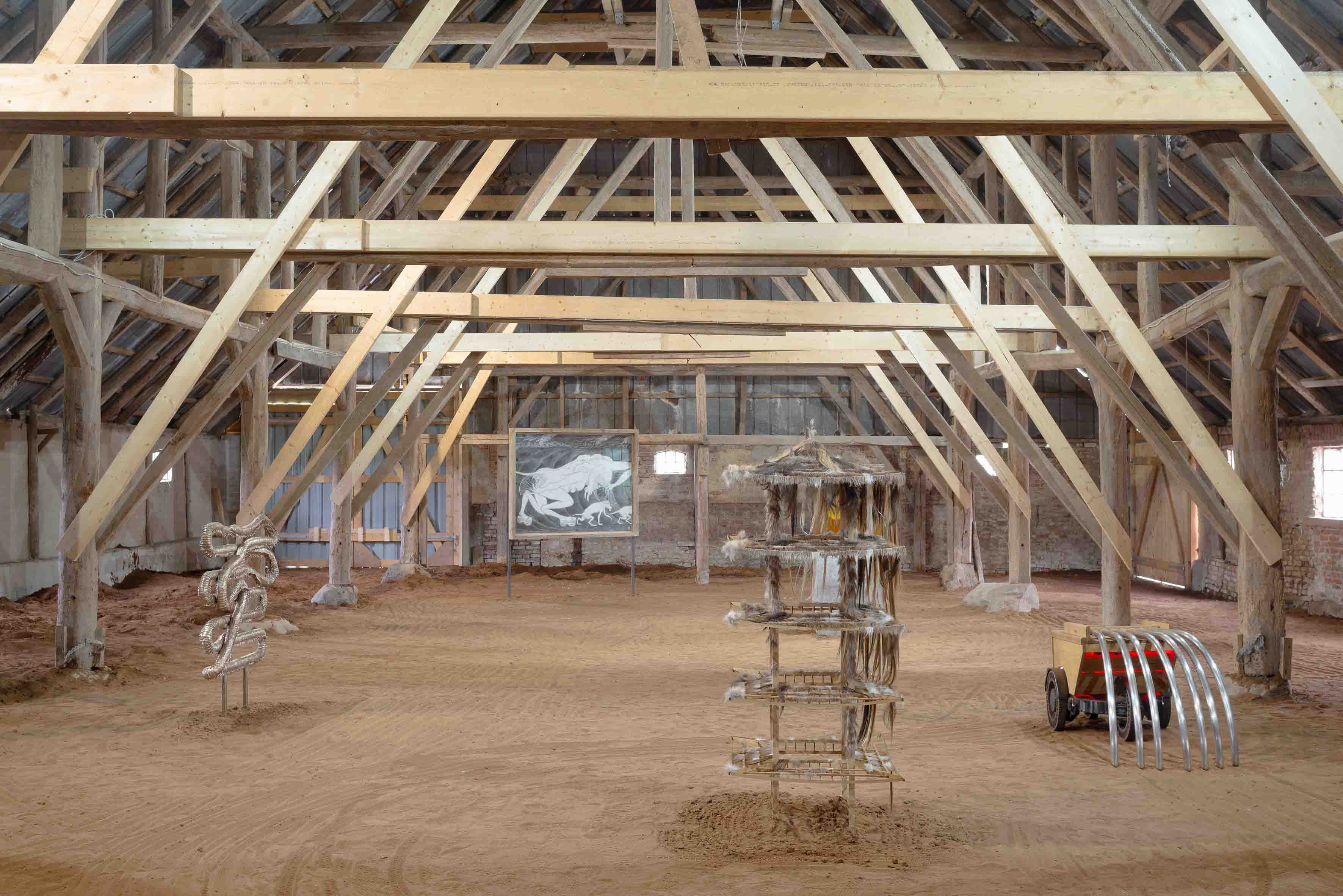 ZEN WAKARIMASEN by SILAS INOUE at KUNSTHAL THY at RASMUS SØNDERGAARD JOHANNSEN [from 20240609 to 20240804] [Photo: Jacob Friis-Holm Nielsen]