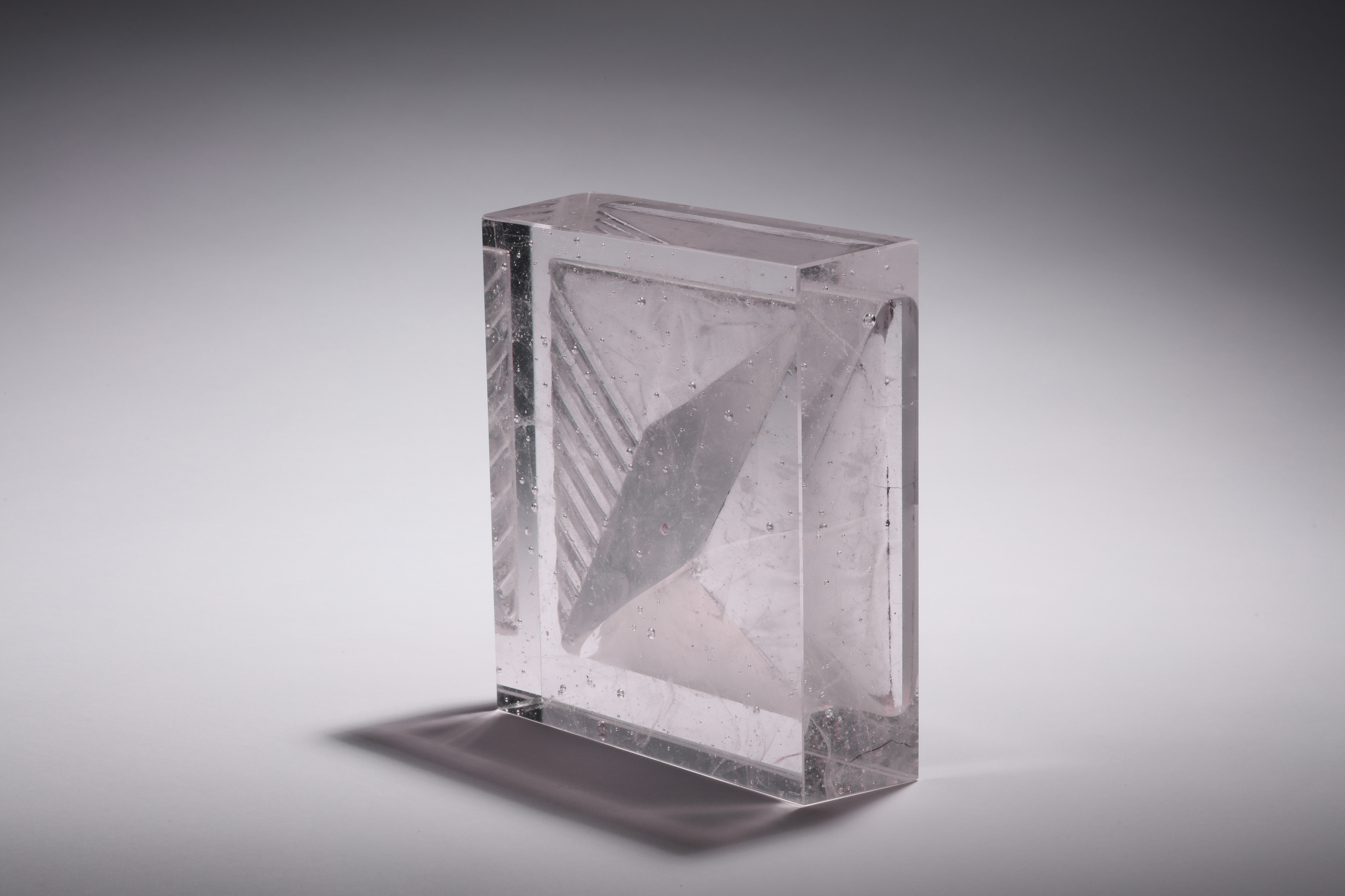 'Clear bone', 2017, Glass