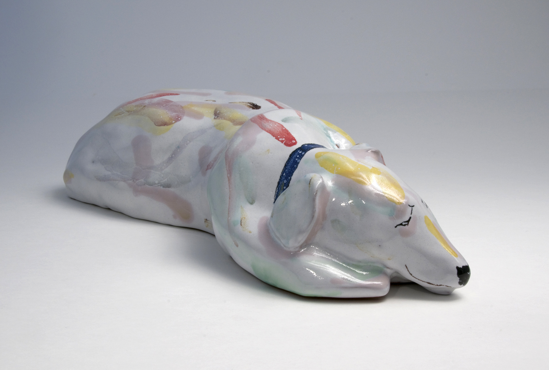 Sleeping dog. Length 23cms £380