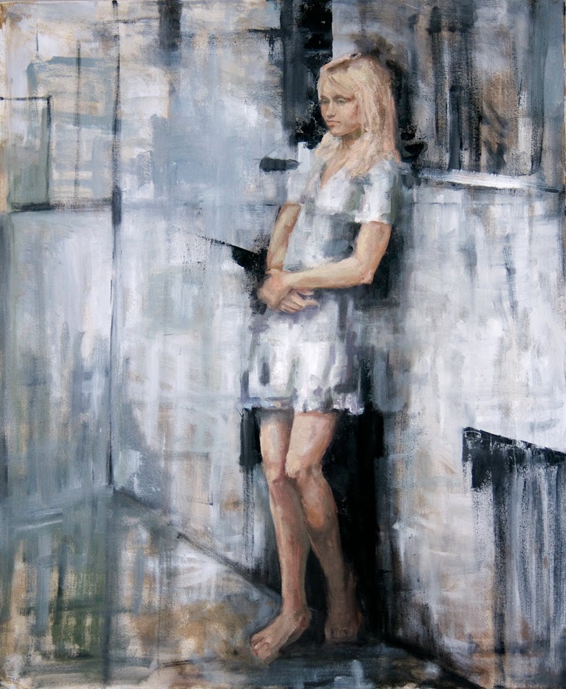 "Odotus", oil, 2012, ~90x60cm, 450€