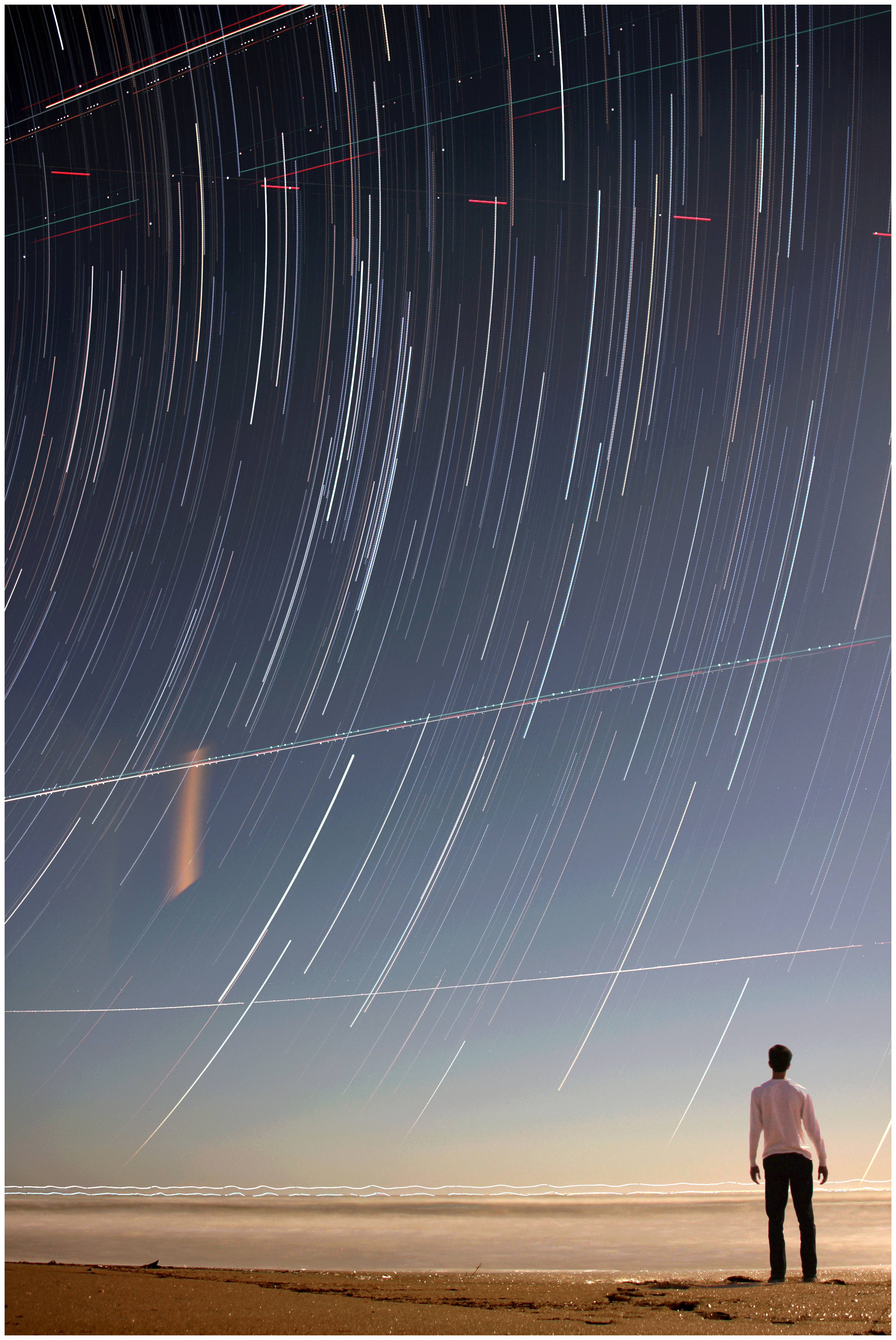 Overhead, the Fan Revolved Slowly, 2012Composite DSLR image48 x 72 in.121.92 x 182.88 cm