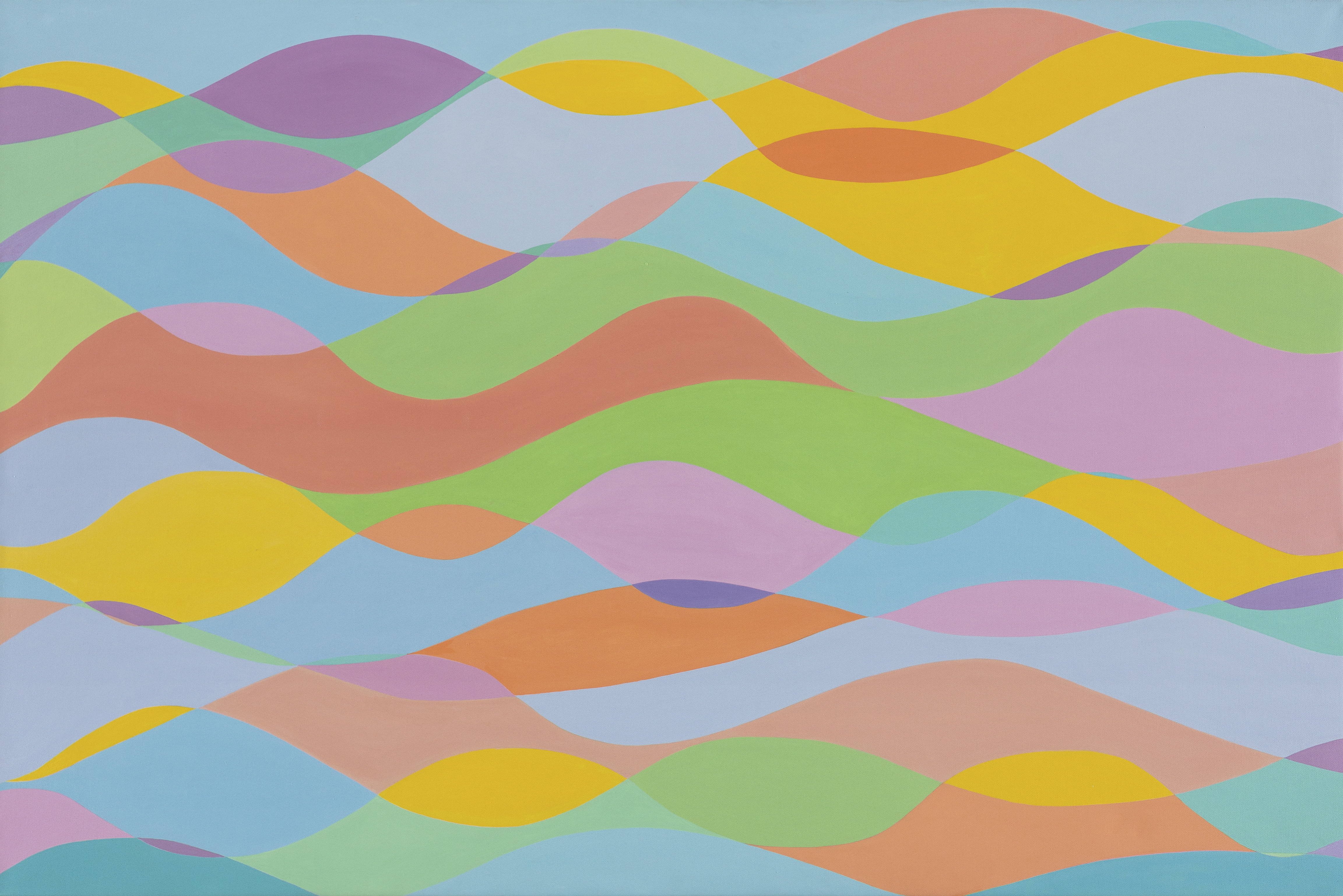 Sin título, 2005. Acrílico sobre tela, 120 x 180 cm.