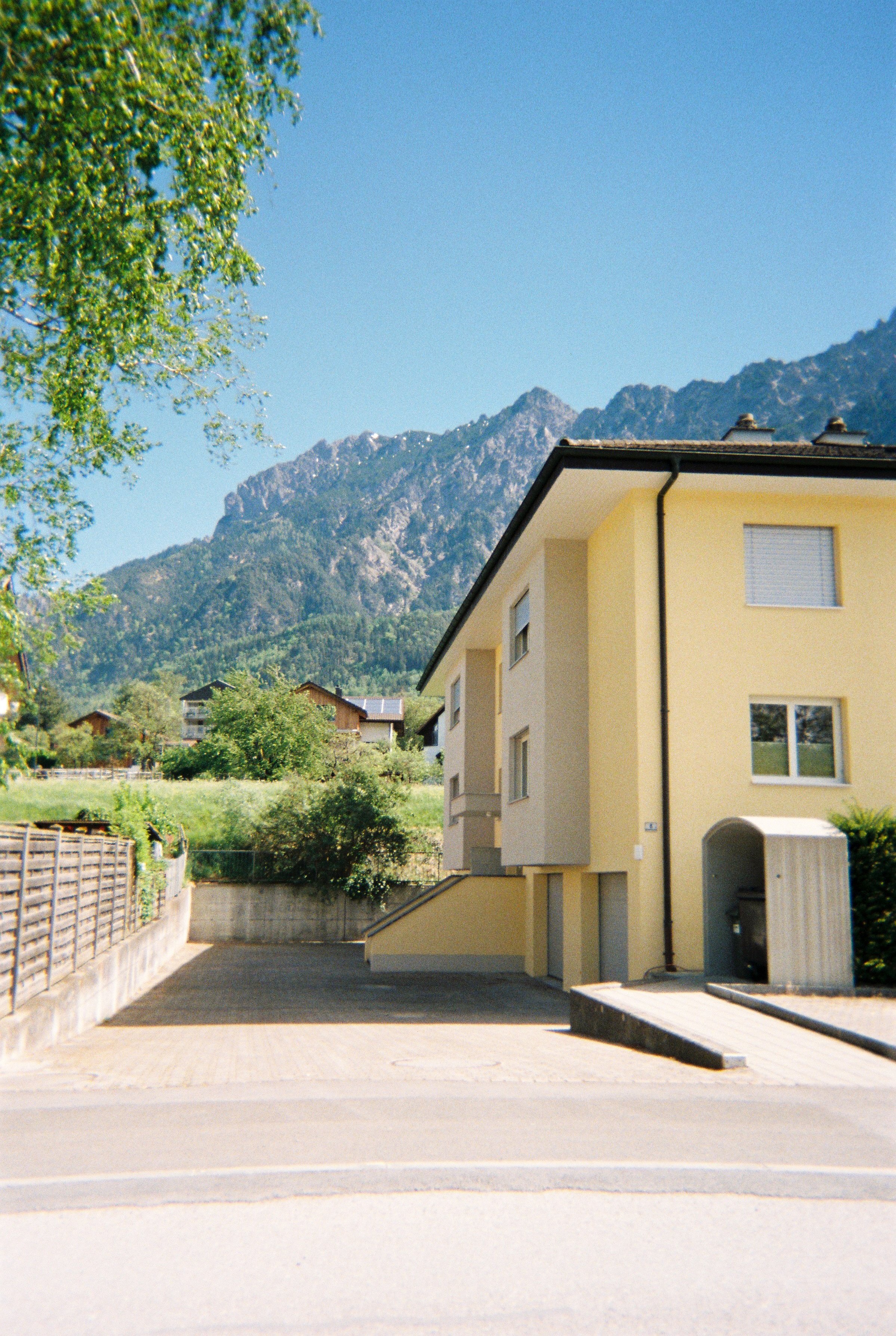 Photographs taken while walking on THE LINE in Liechtenstein by Studio Venice