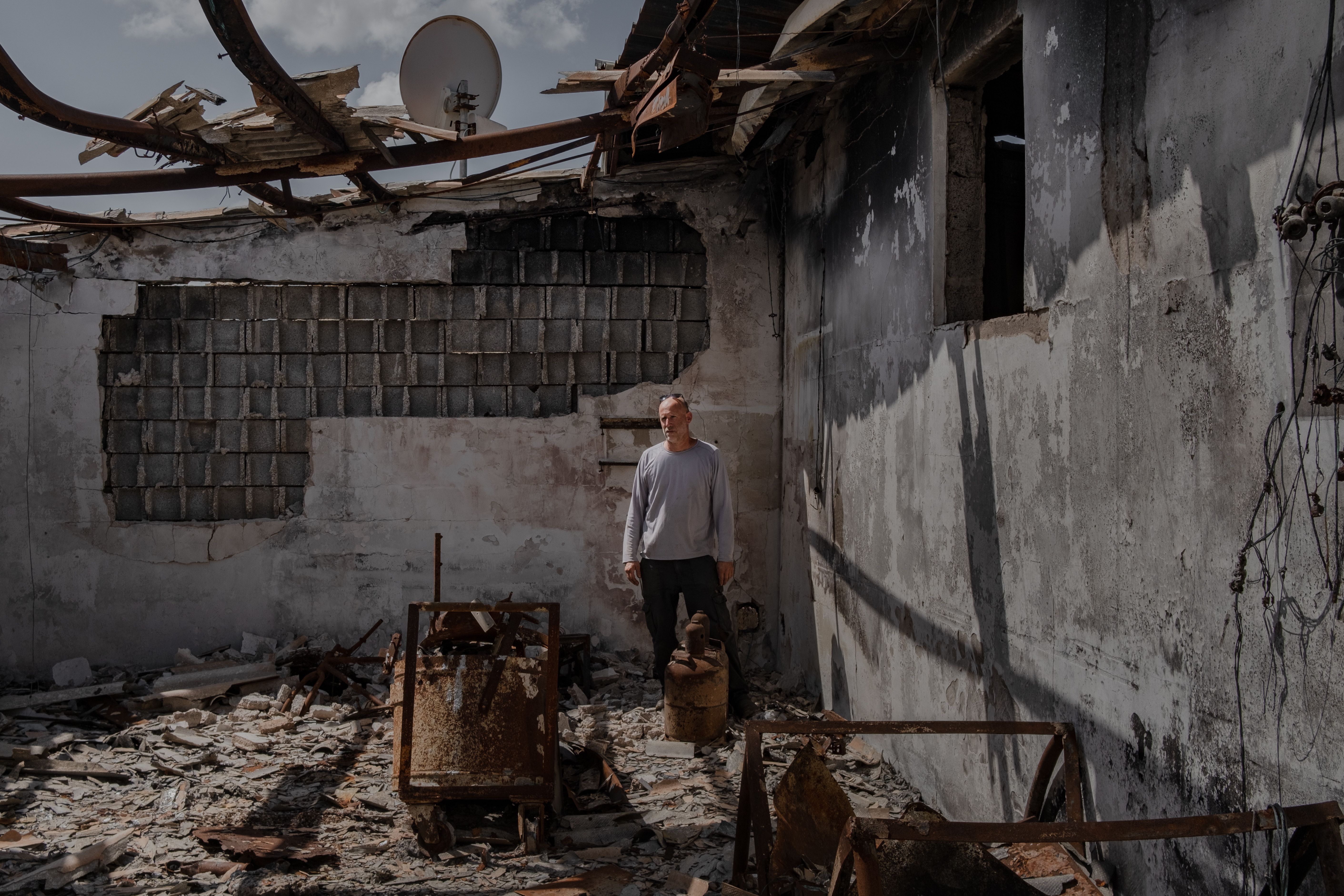 A Ghostly Life for Those Trickling Back to Villages Attacked on Oct. 7.