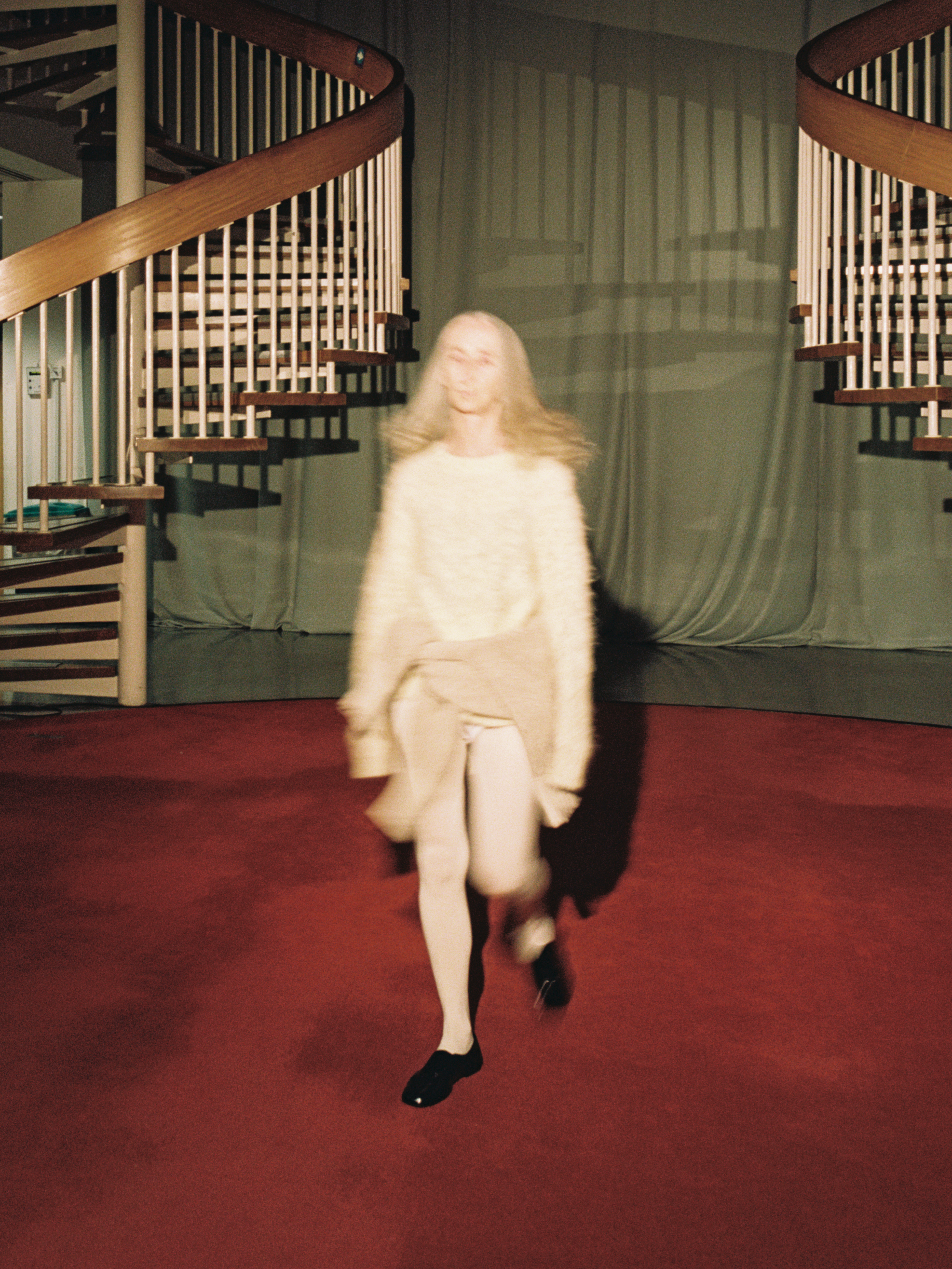 Traditional Mohair Sweater in pale yellow. Photography: Inez de Rijke.