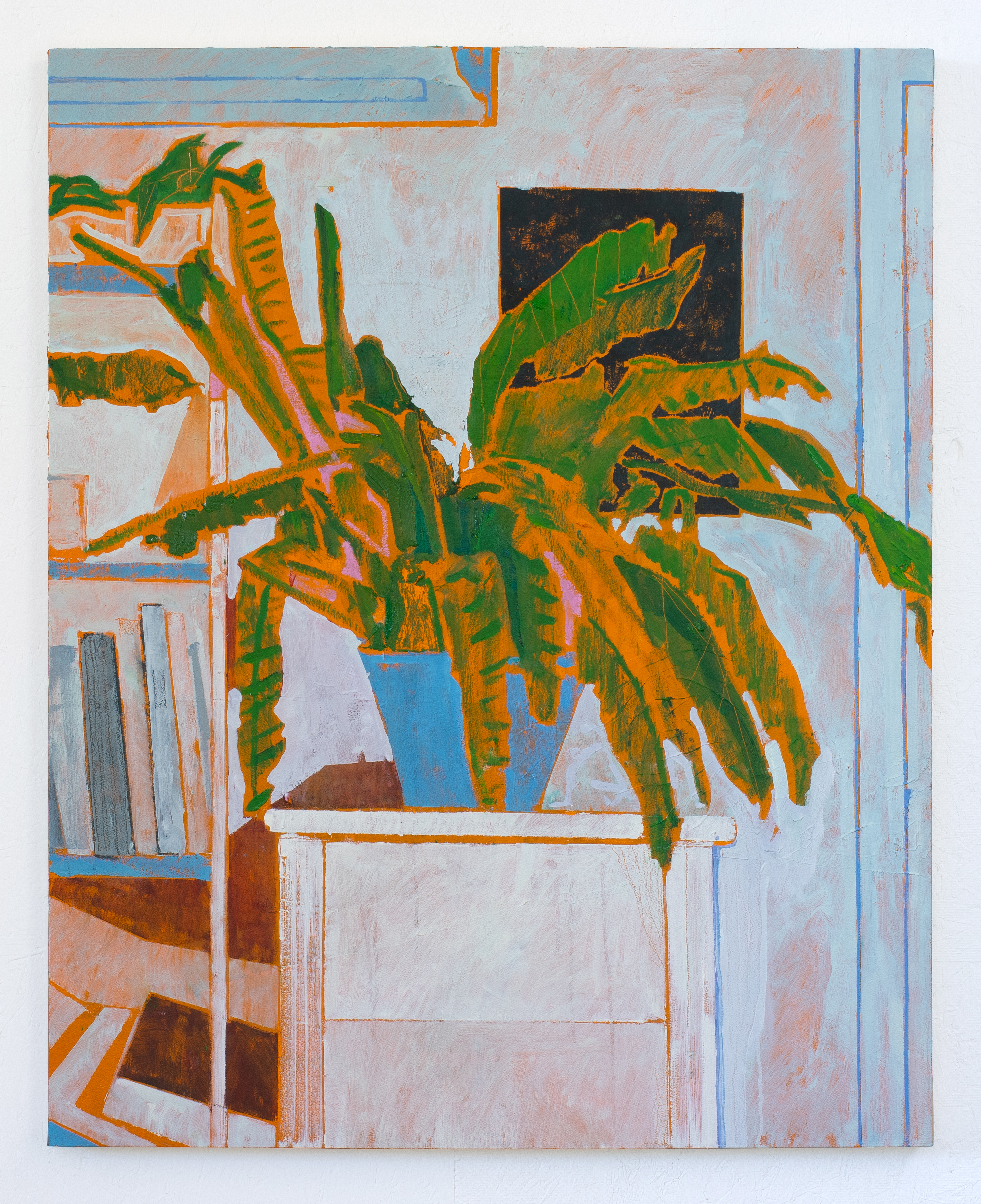 "Table" oil on canvas, 41 x 33 in., 2023