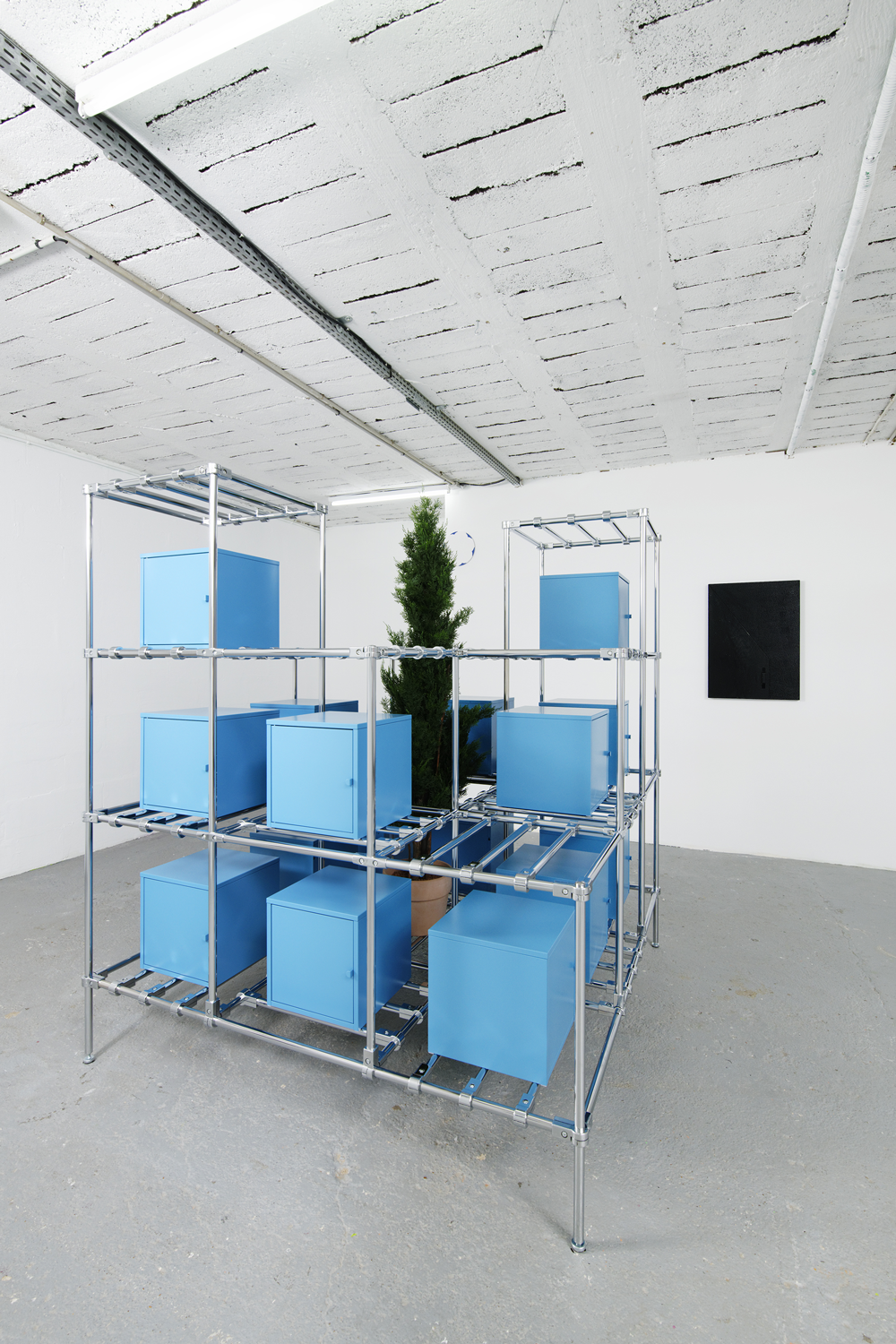 Intarsia IV, installation view at W, 2021.