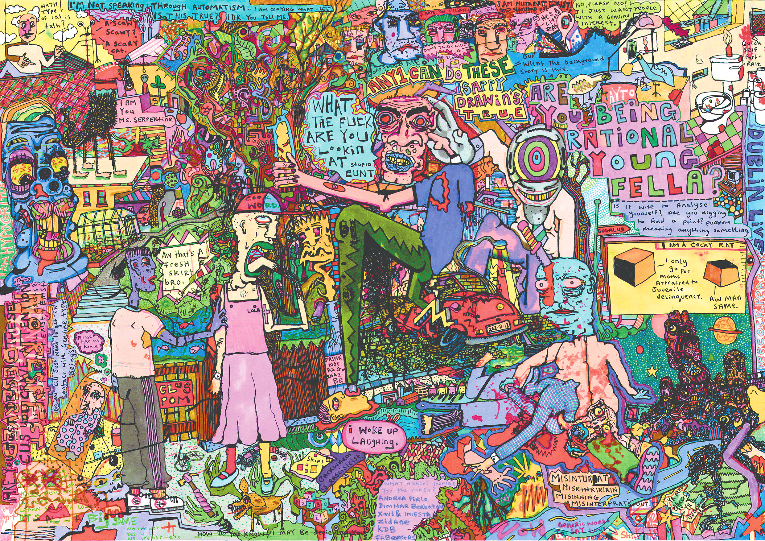 #12 Dublin Live/ Peacock Feathers