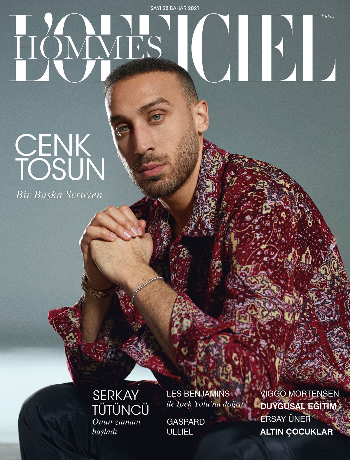 + L'Officiel Hommes / Cenk Tosun