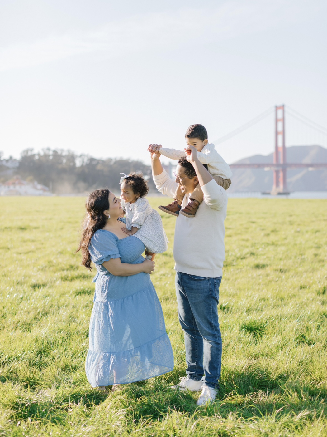 crissy field family session, lands end family photos, san francisco family session, san francisco family photographer, san francisco family photos