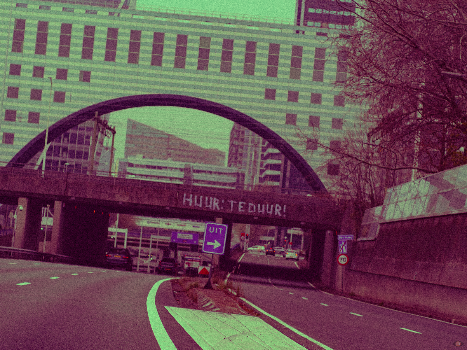 'RENT: TOO HIGH!' The Hague, Zuid Holland, May 2021