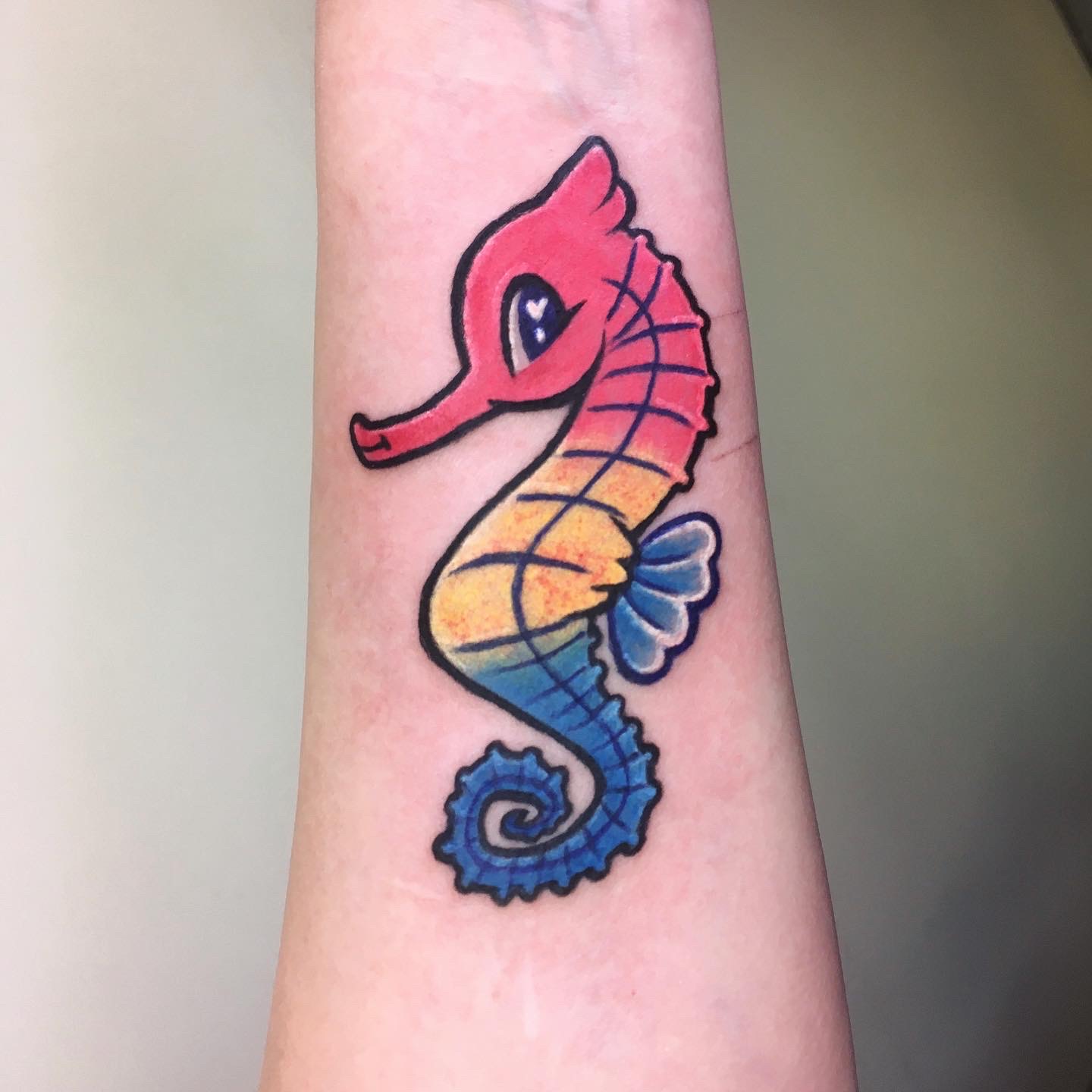 Pride seahorses - Apila Tattoo