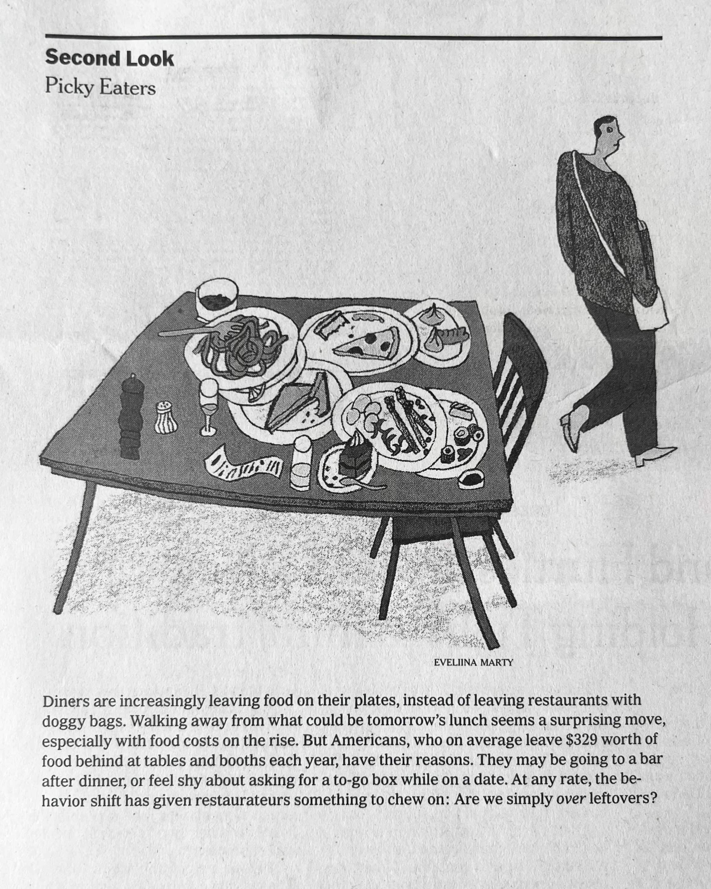 Picky Eaters (Spot-Illustration)